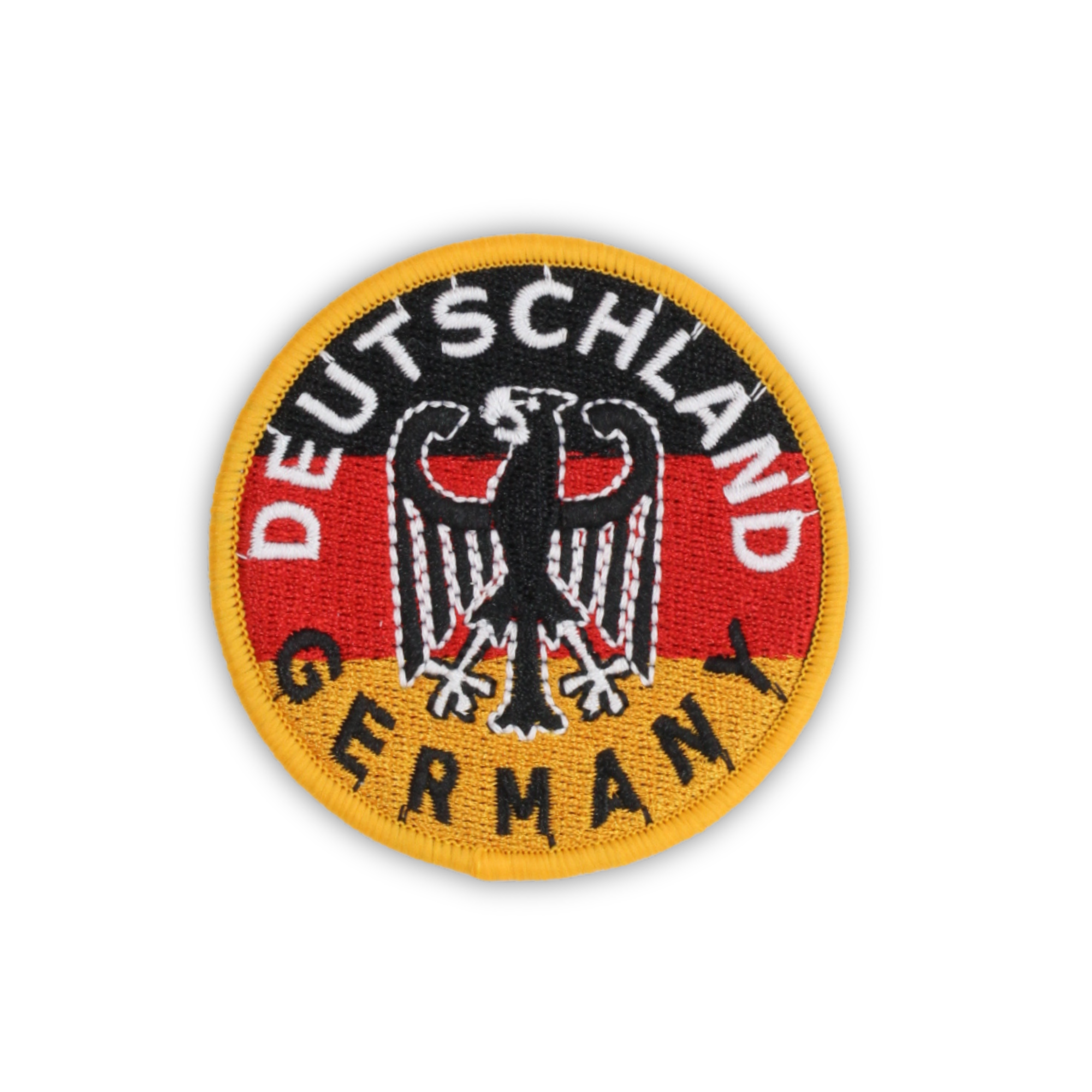 Aufnäher Germany schwarz-rot-gelb