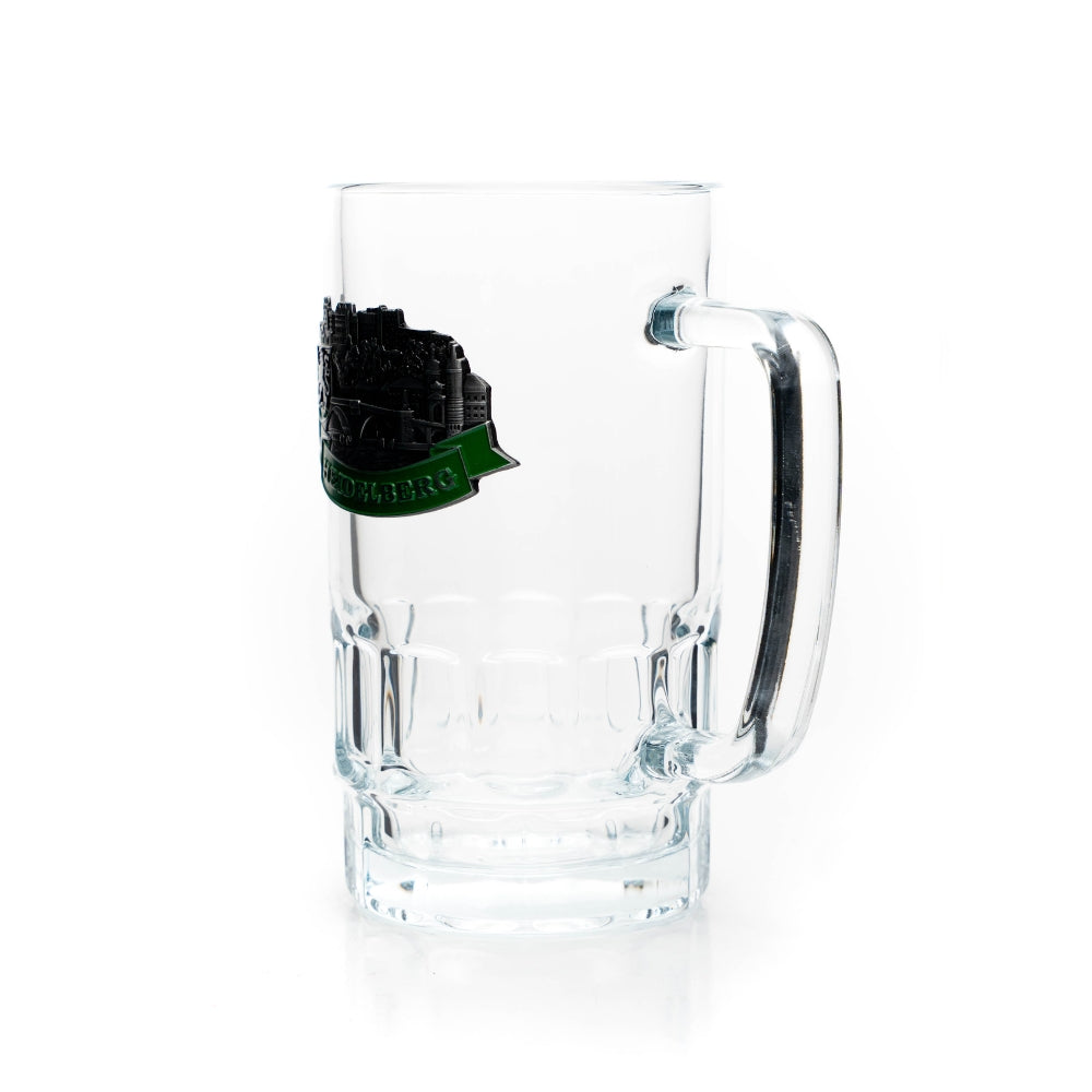 Beer mug 0.4L Heidelberg metal