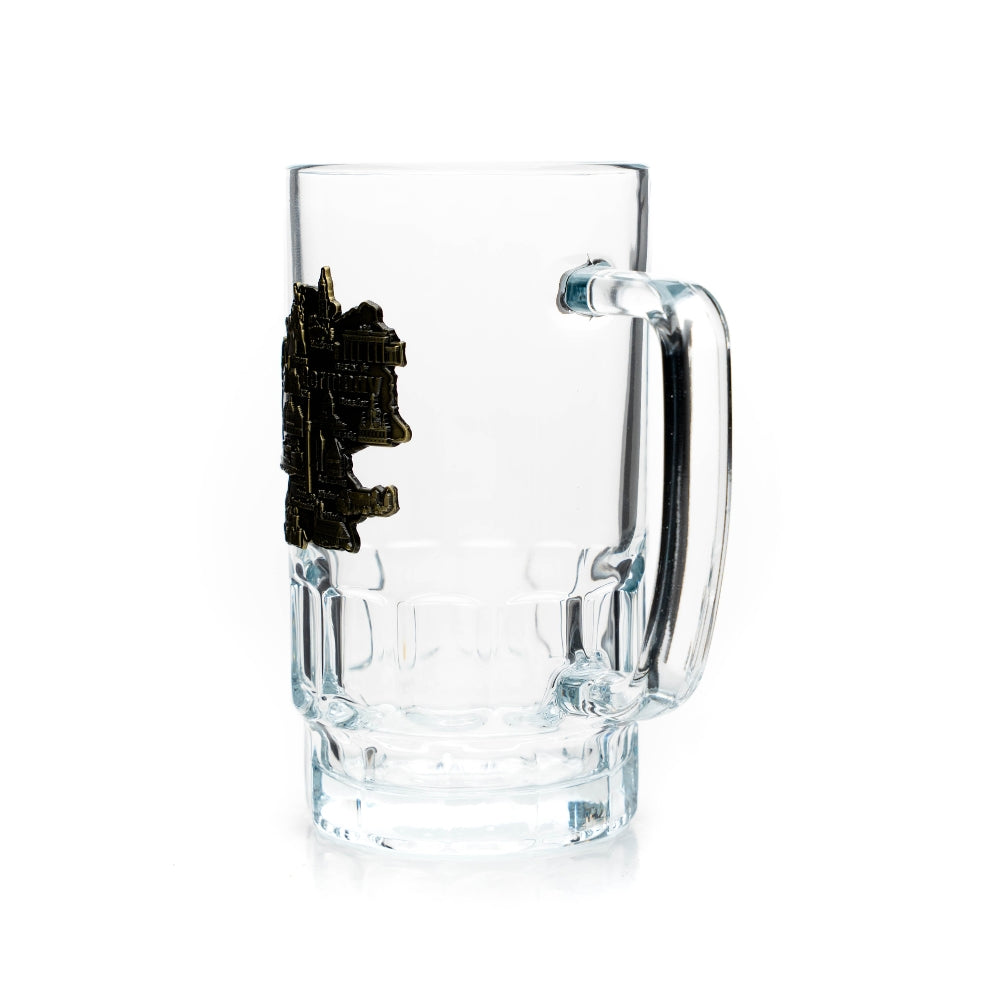 Beer mug 0.4L card metal
