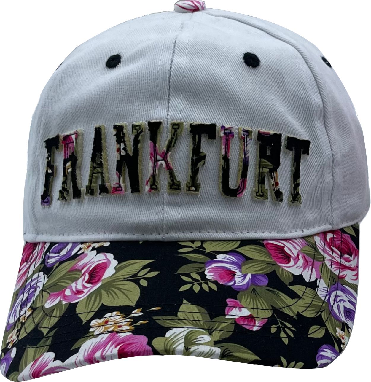 Cap Flower Frankfurt white