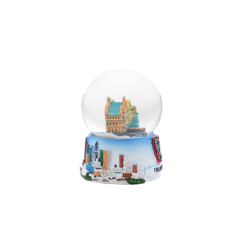 Schneekugel Frankfurt Tag klein