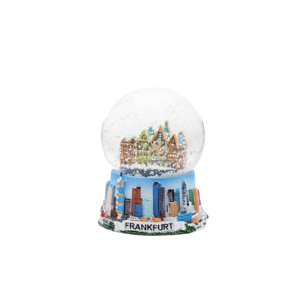 Schneekugel Frankfurt Tag klein