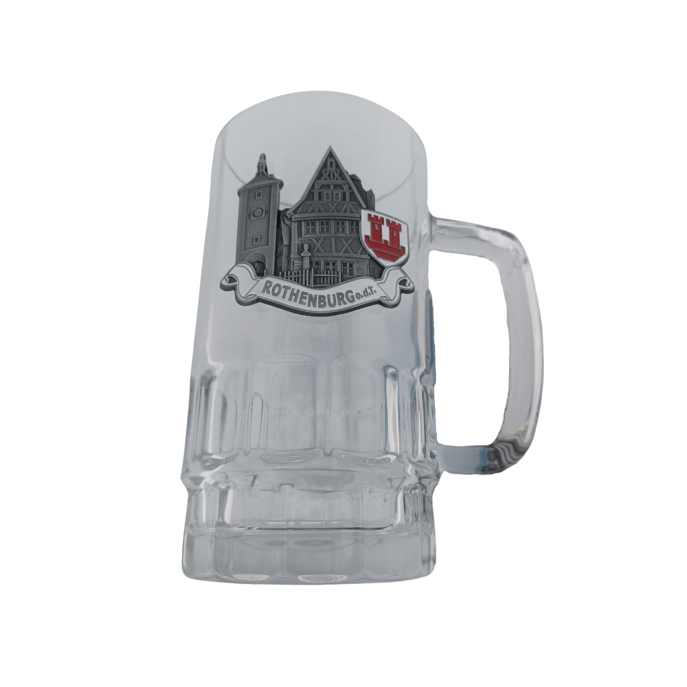 Beer mug 0.4L Rothenburg metal