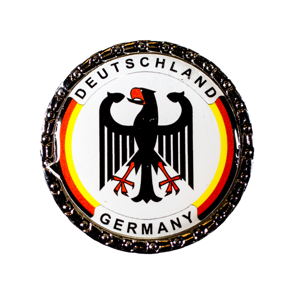 Pin Eagle round