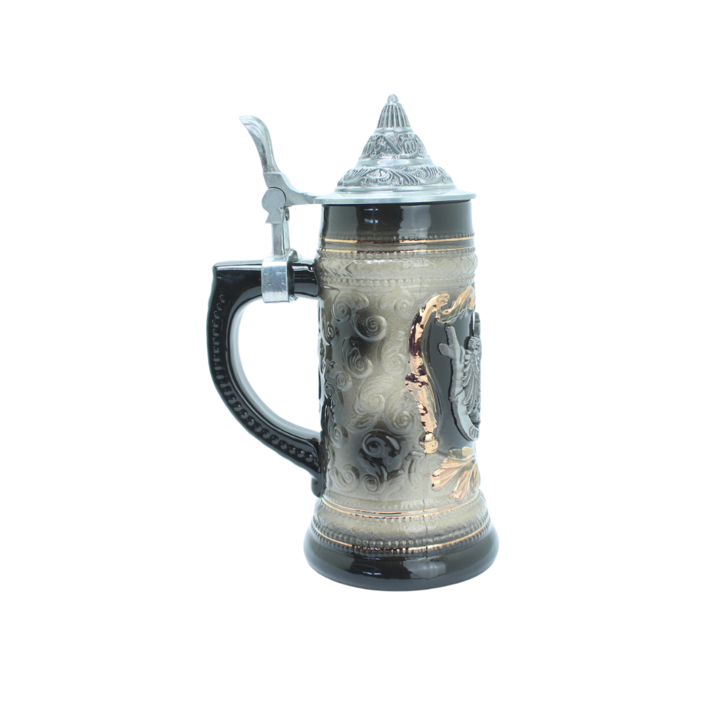 Small beer mug Germany plaque