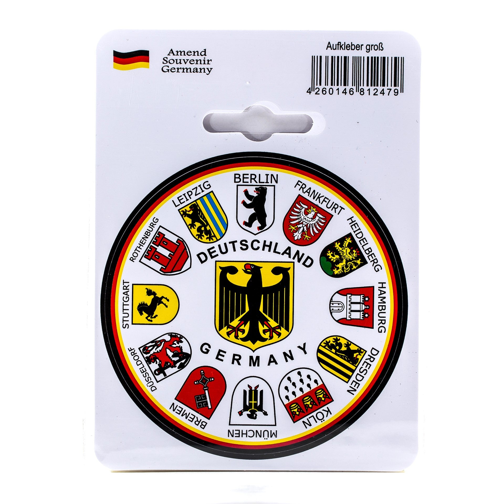 Sticker coat of arms wreath