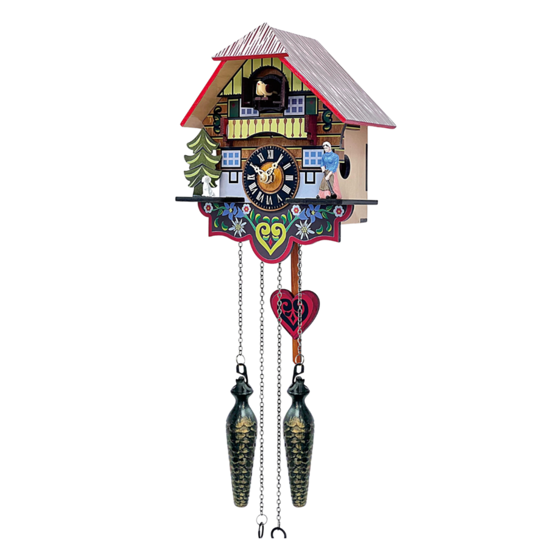 Cuckoo clock house colorful