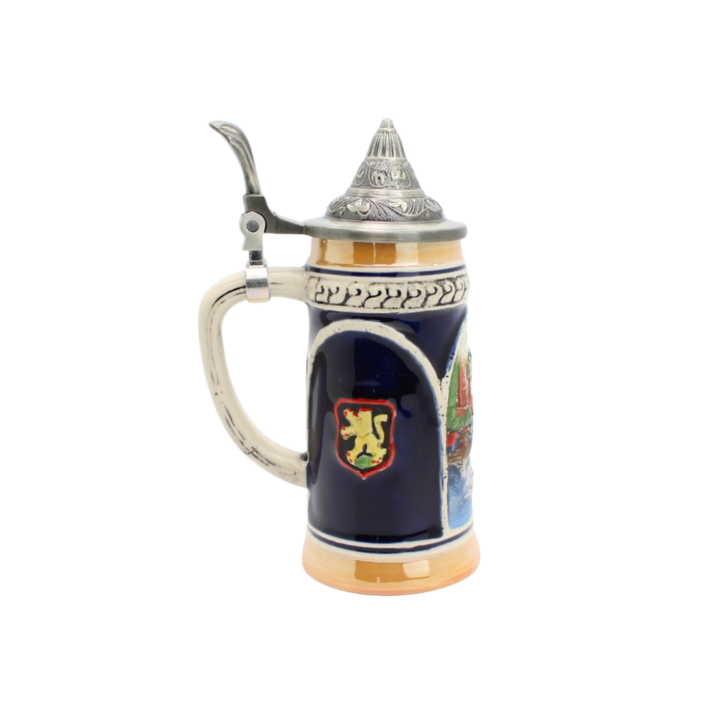 Beer mug small Heidelberg relief