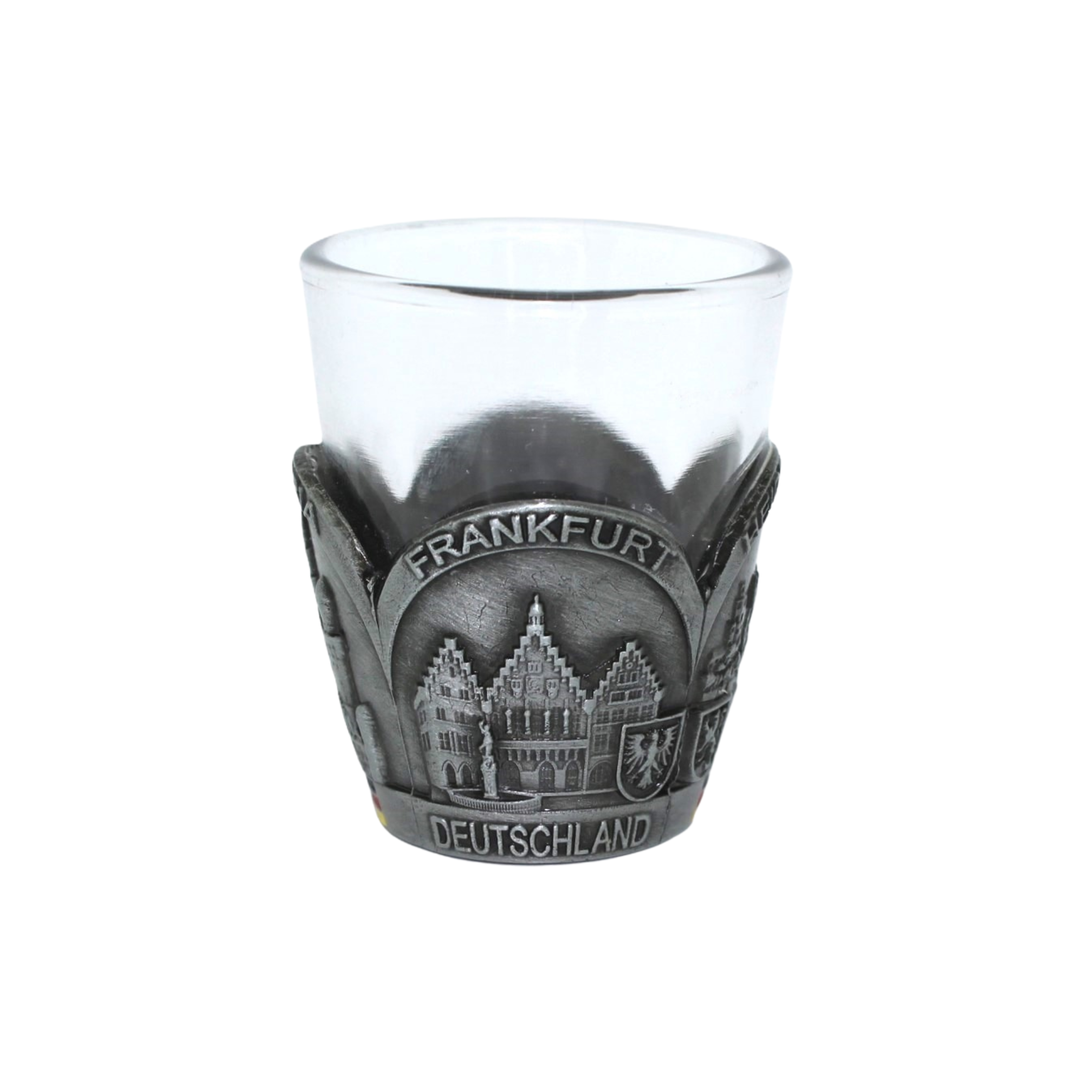 Shot glass metal Germany