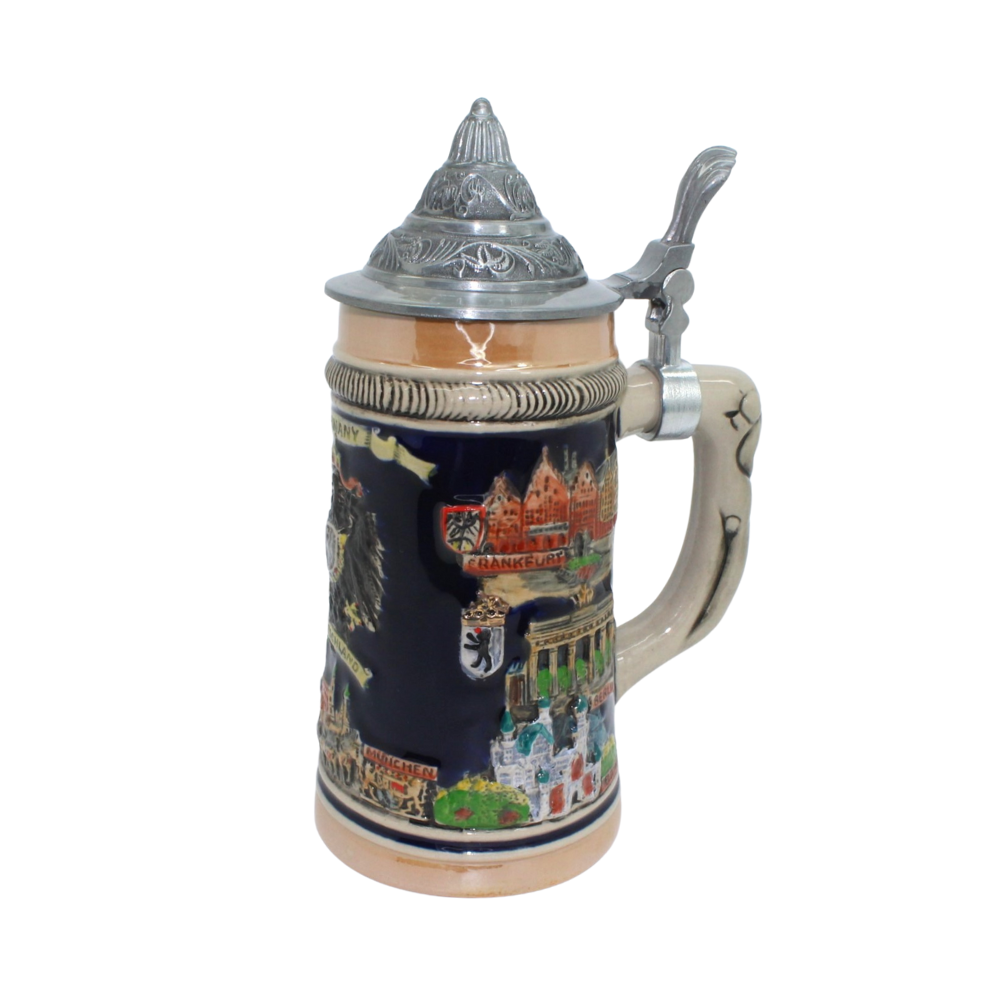 Large beer mug D-view