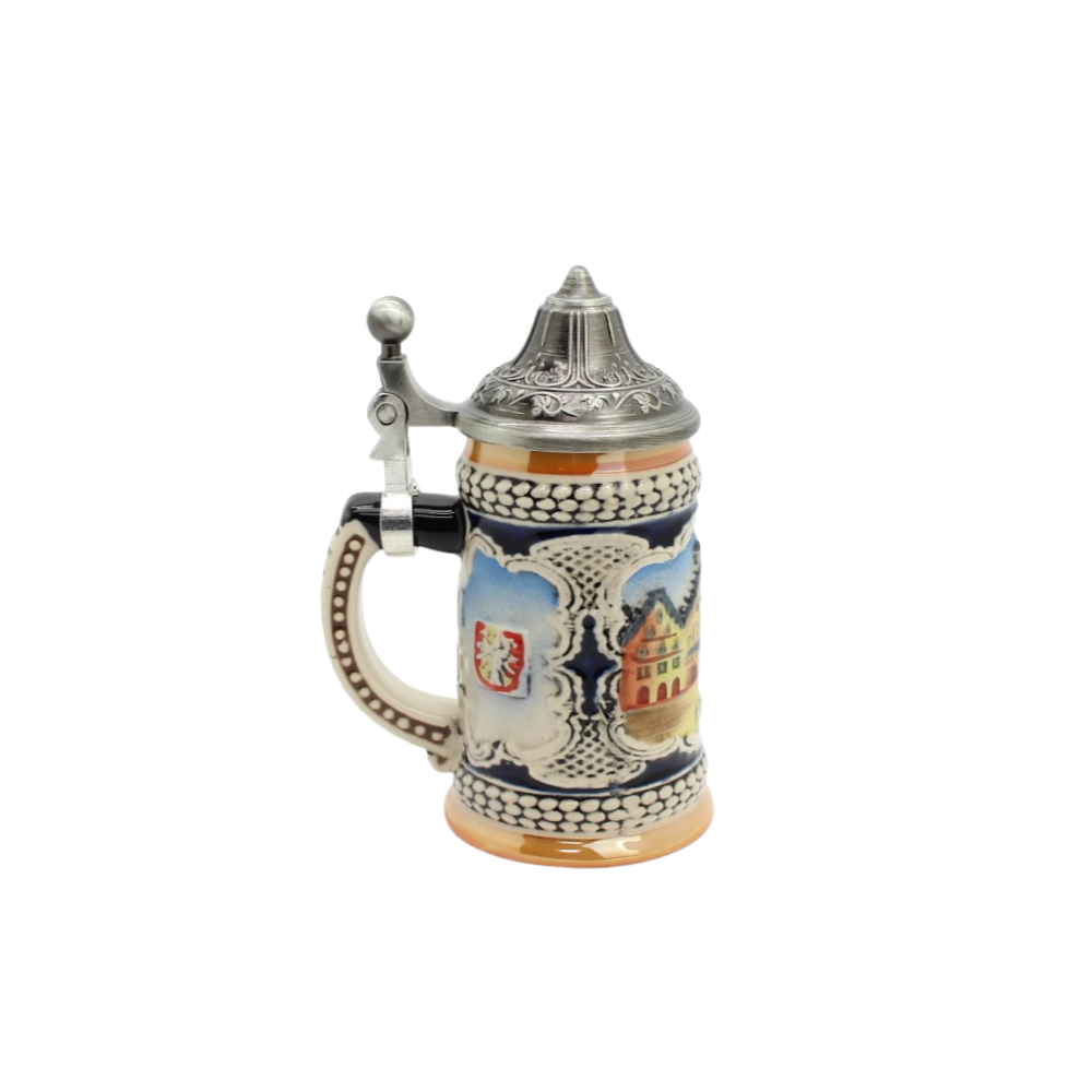 Beer mug mini Frankfurt relief