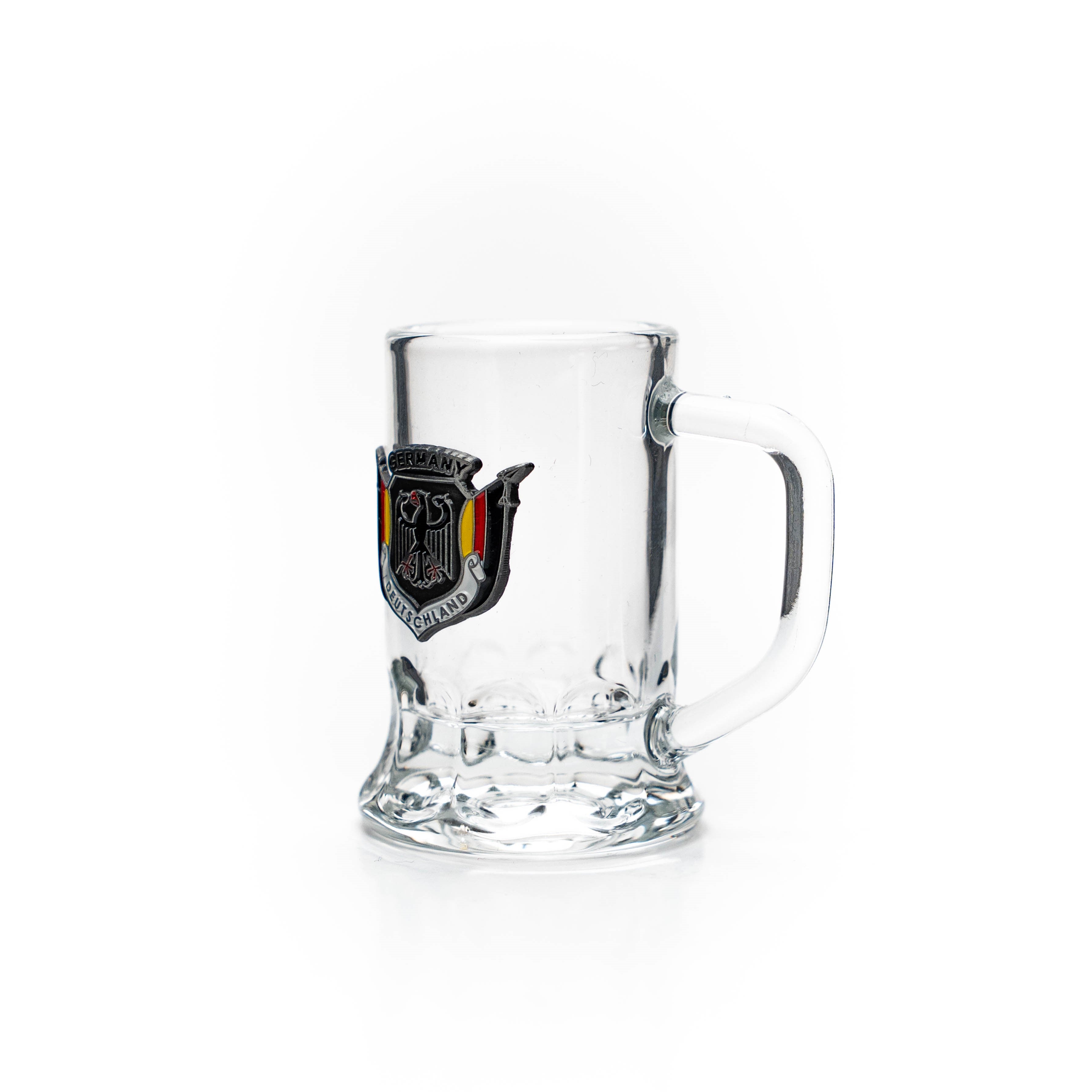 Glass mug mini 2cl eagle metal