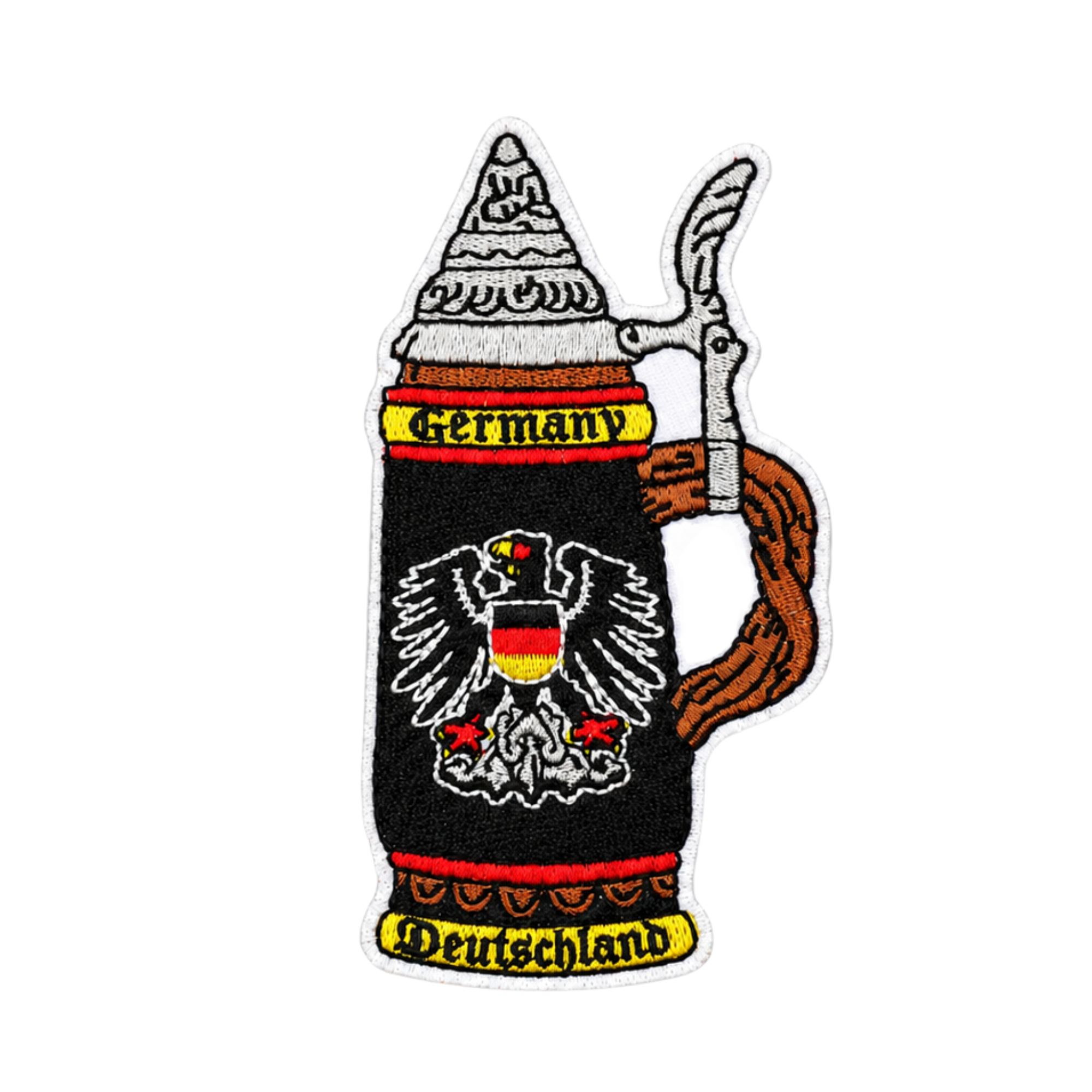 Amend Souvenir Aufnäher mit Bierkrug-Motiv – Deutschland Souvenir