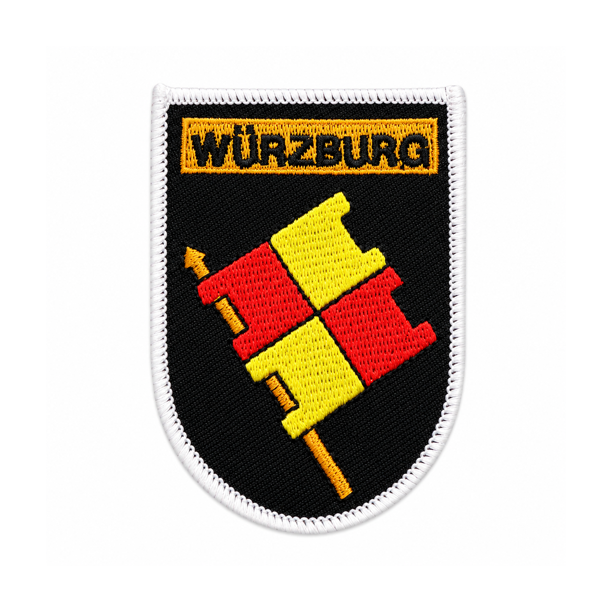 Amend Souvenir Aufnäher mit Würzburg-Wappen – Deutschland Souvenir