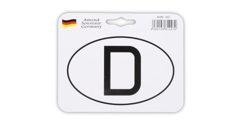 Bannerbild von Aufklebern - Amend Souvenir