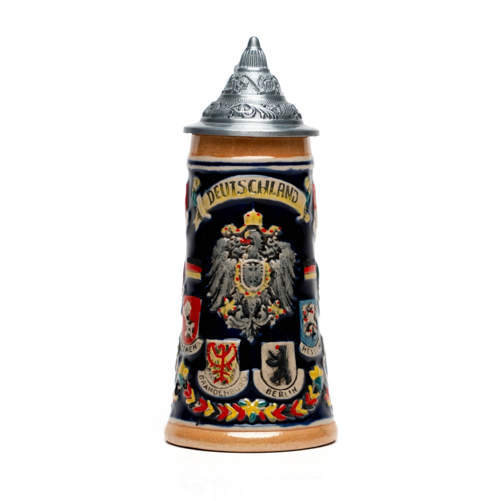Amend Souvenir Großer Bierkrug mit Deutschland-Wappen – traditionelles Deutschland Souvenir