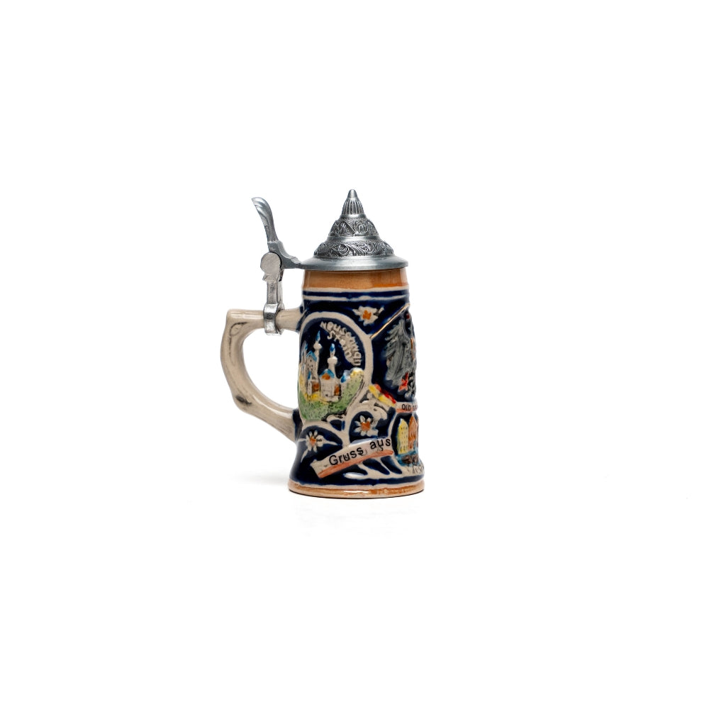 Amend Souvenir Mini Bierkrug mit Deutschland-Panorama – klassisches Deutschland Souvenir