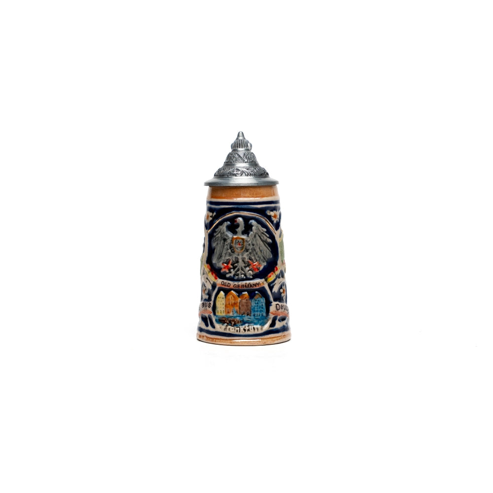 Amend Souvenir Mini Bierkrug mit Deutschland-Panorama – klassisches Deutschland Souvenir