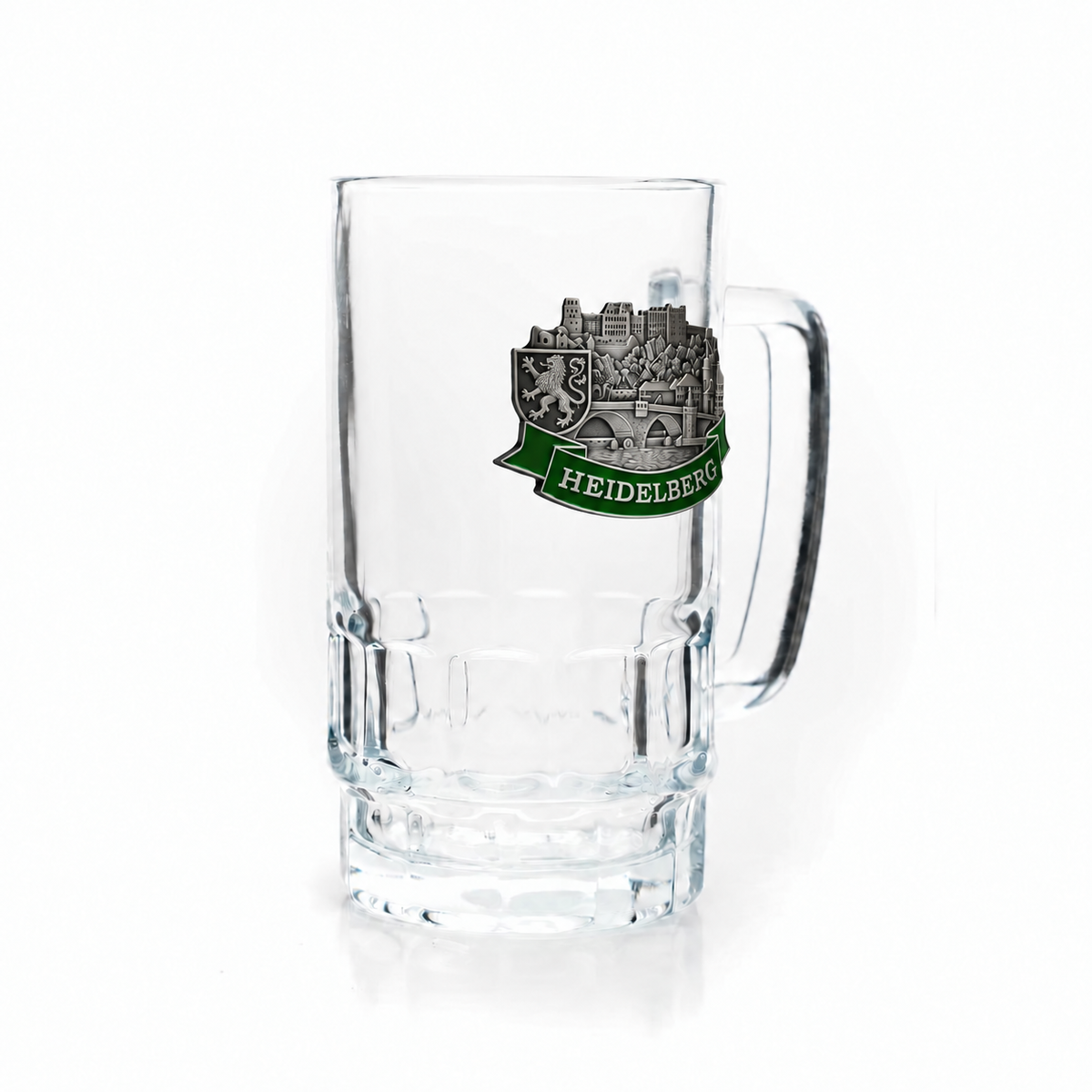 Amend Souvenir Bierseidel 0,4L Heidelberg Metall- Amend Souvenir