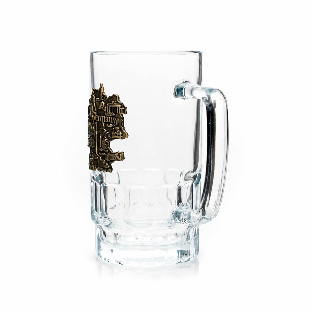 Amend Souvenir Bierseidel 0,4L Karte Metall- Amend Souvenir