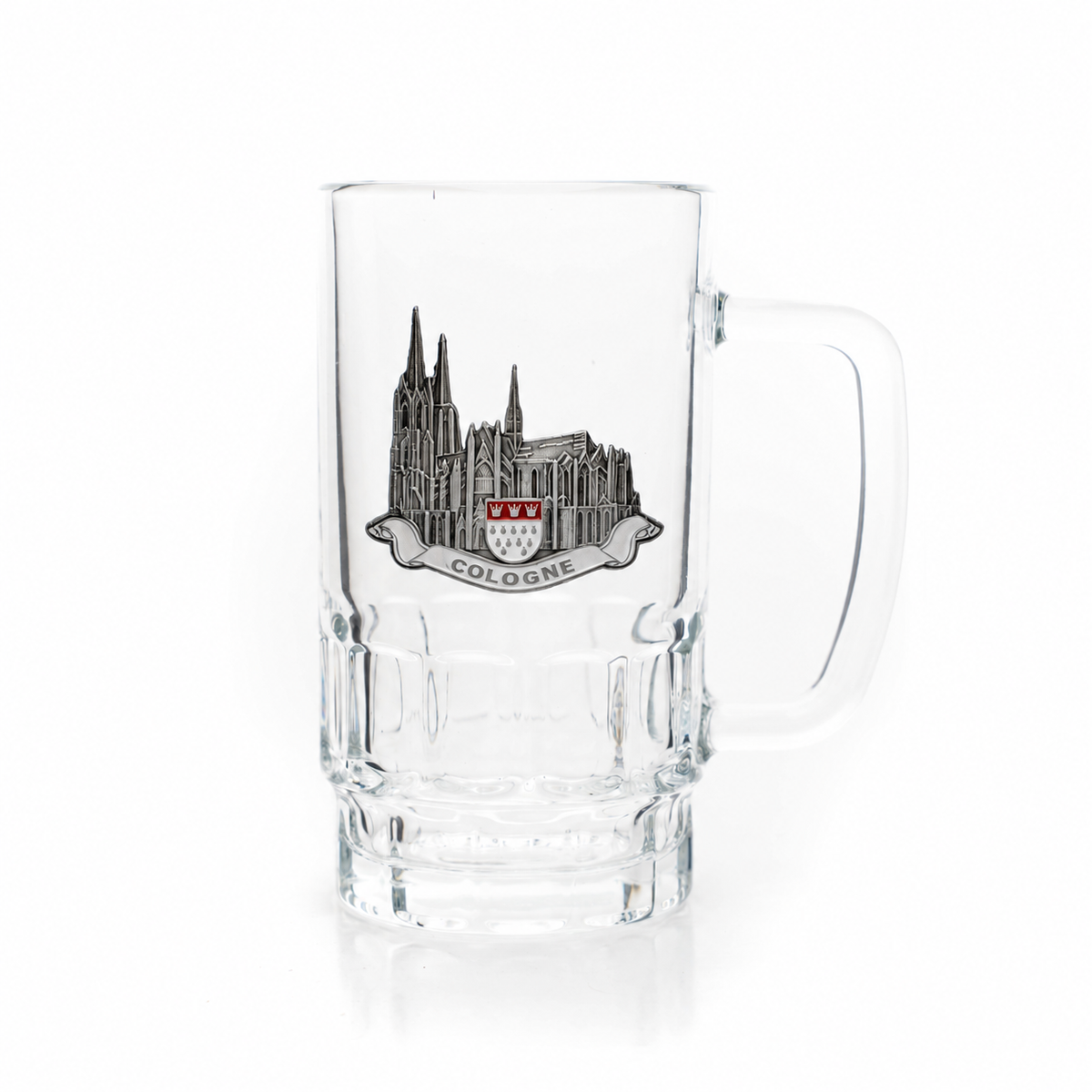 Amend Souvenir Bierseidel 0,4L Köln Metall- Amend Souvenir
