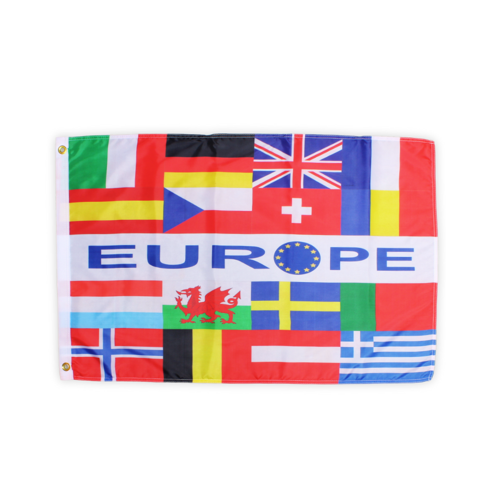 Europa-Fahne, ca. 90×60 cm – Deutschland Souvenir