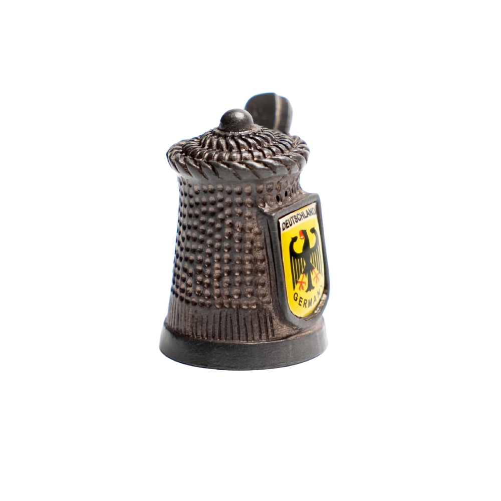 Amend Souvenir Metall-Fingerhut mit Deutschland-Wappen – Sammelobjekt Deutschland Souvenir