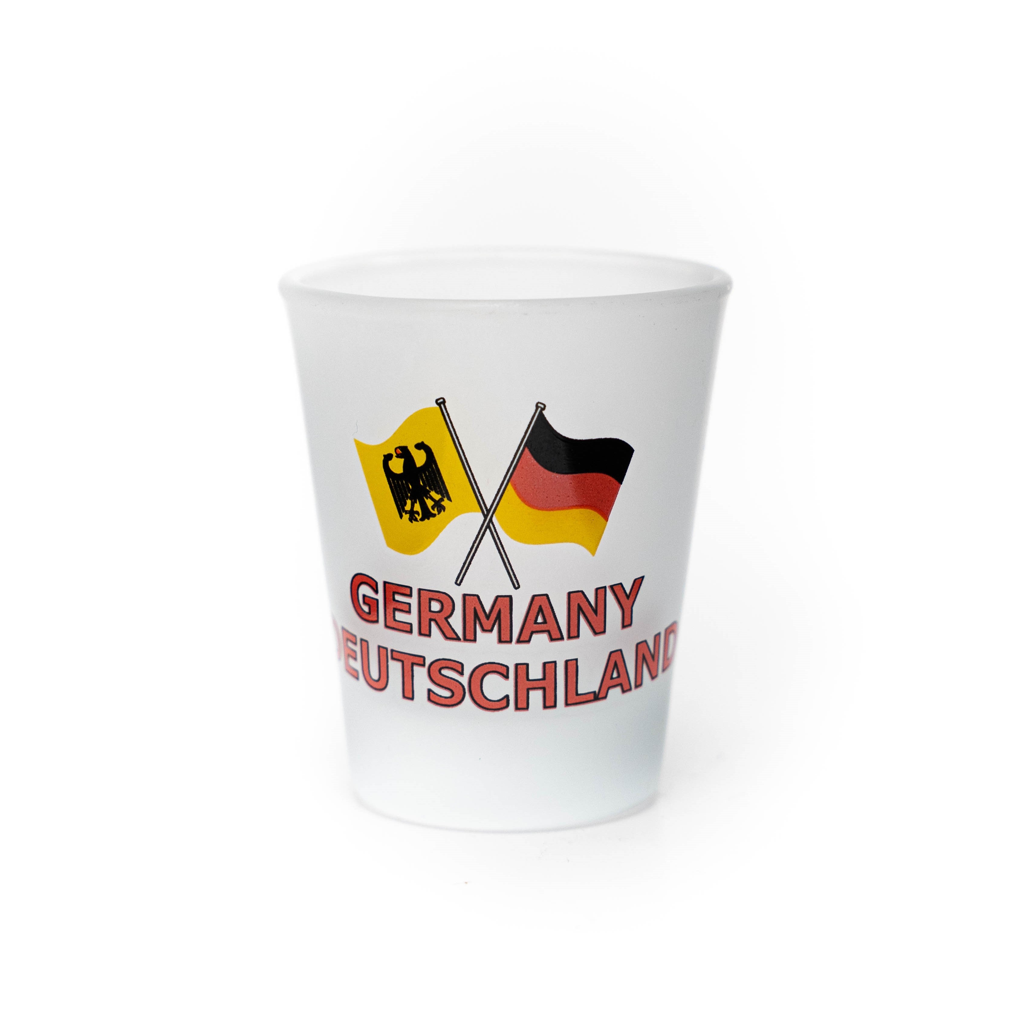 2-er Set Glasstamper mit Deutschland-Wappen – Deutschland Souvenir