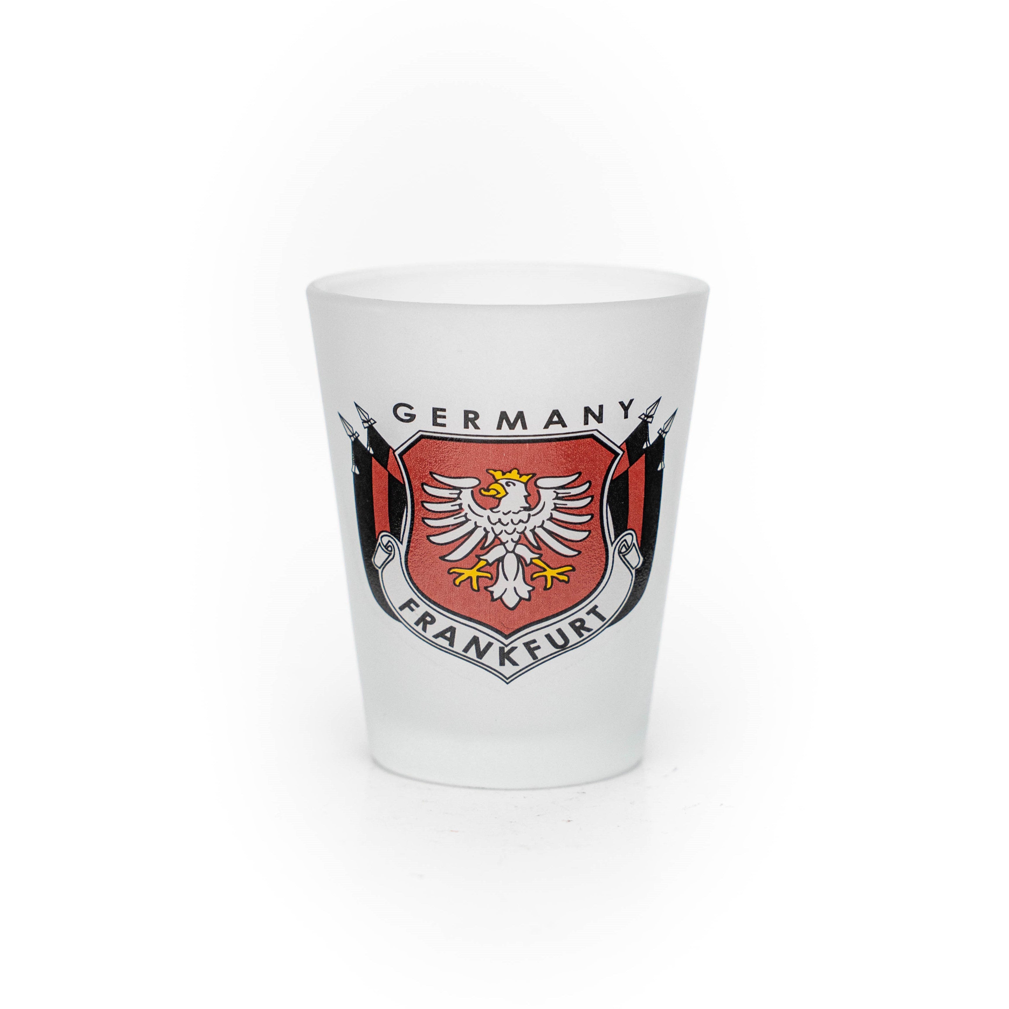 2-er Set Glasstamper mit Frankfurt-Motiv – Deutschland Souvenir