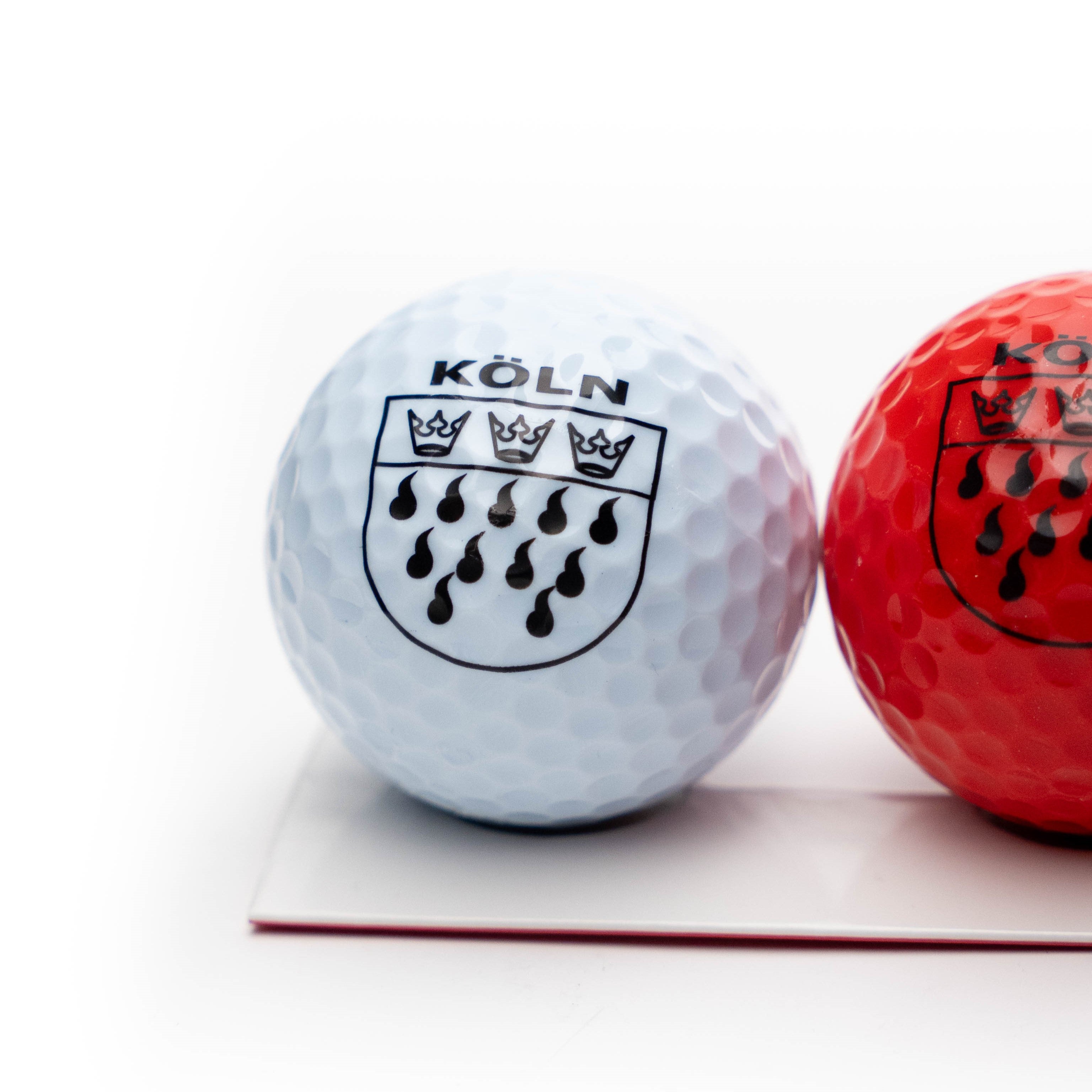 Golfball 2-er Set mit Köln-Motiv – Deutschland Souvenir