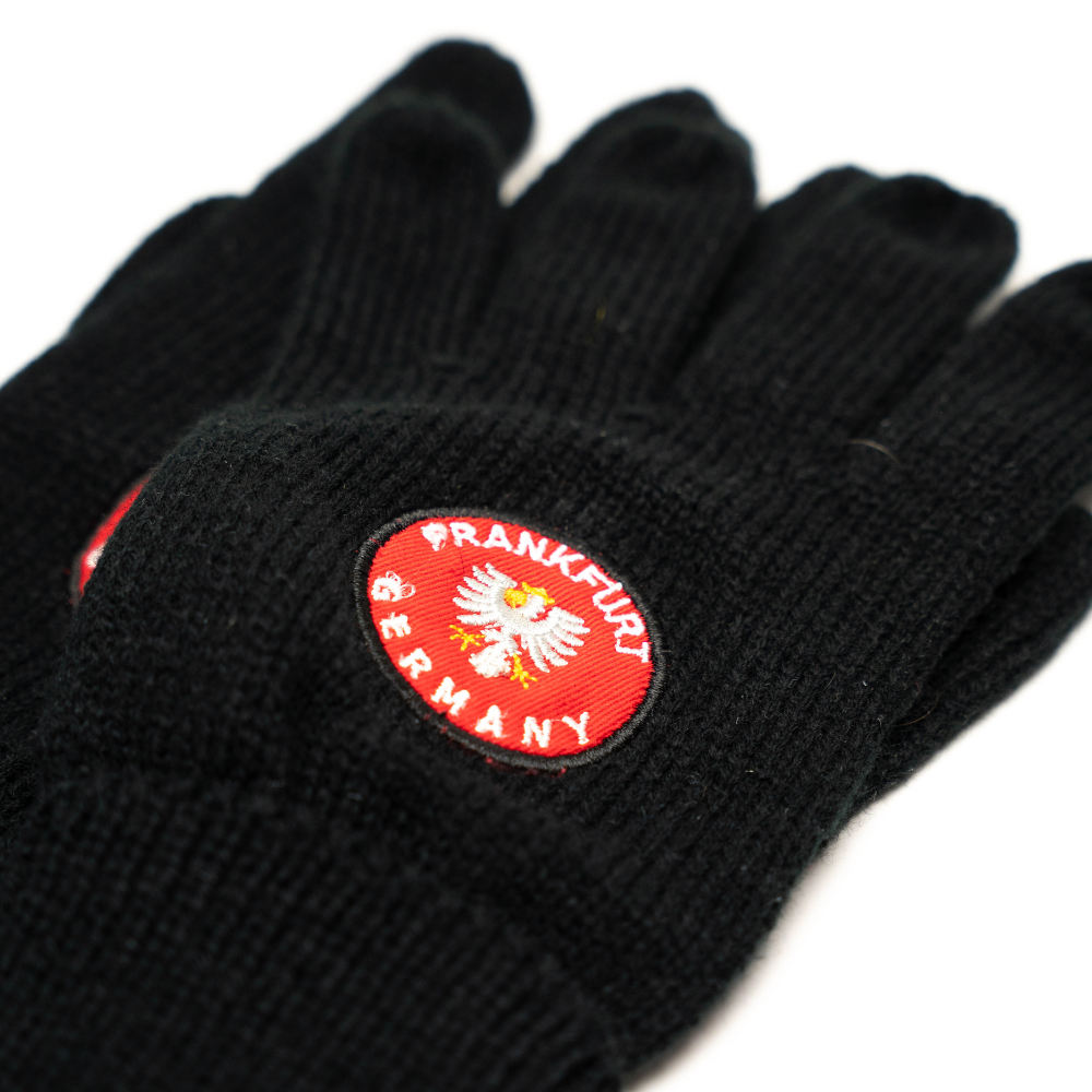 Winterhandschuh mit Frankfurt-Stickerei – Deutschland Souvenir