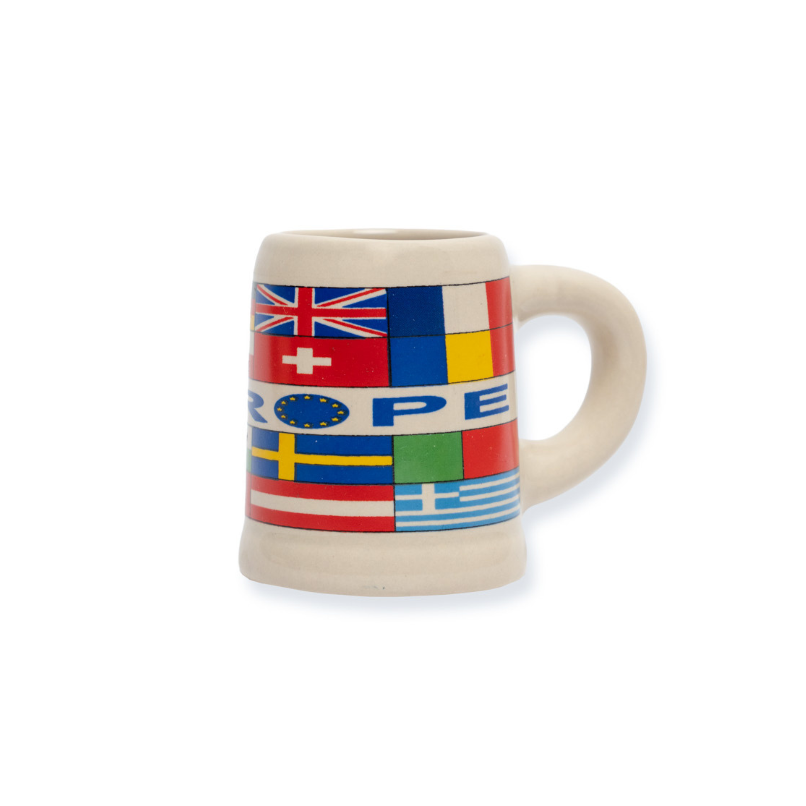 Amend Souvenir Keramikseidel mit den Länderflaggen Europas - Europa Souvenir