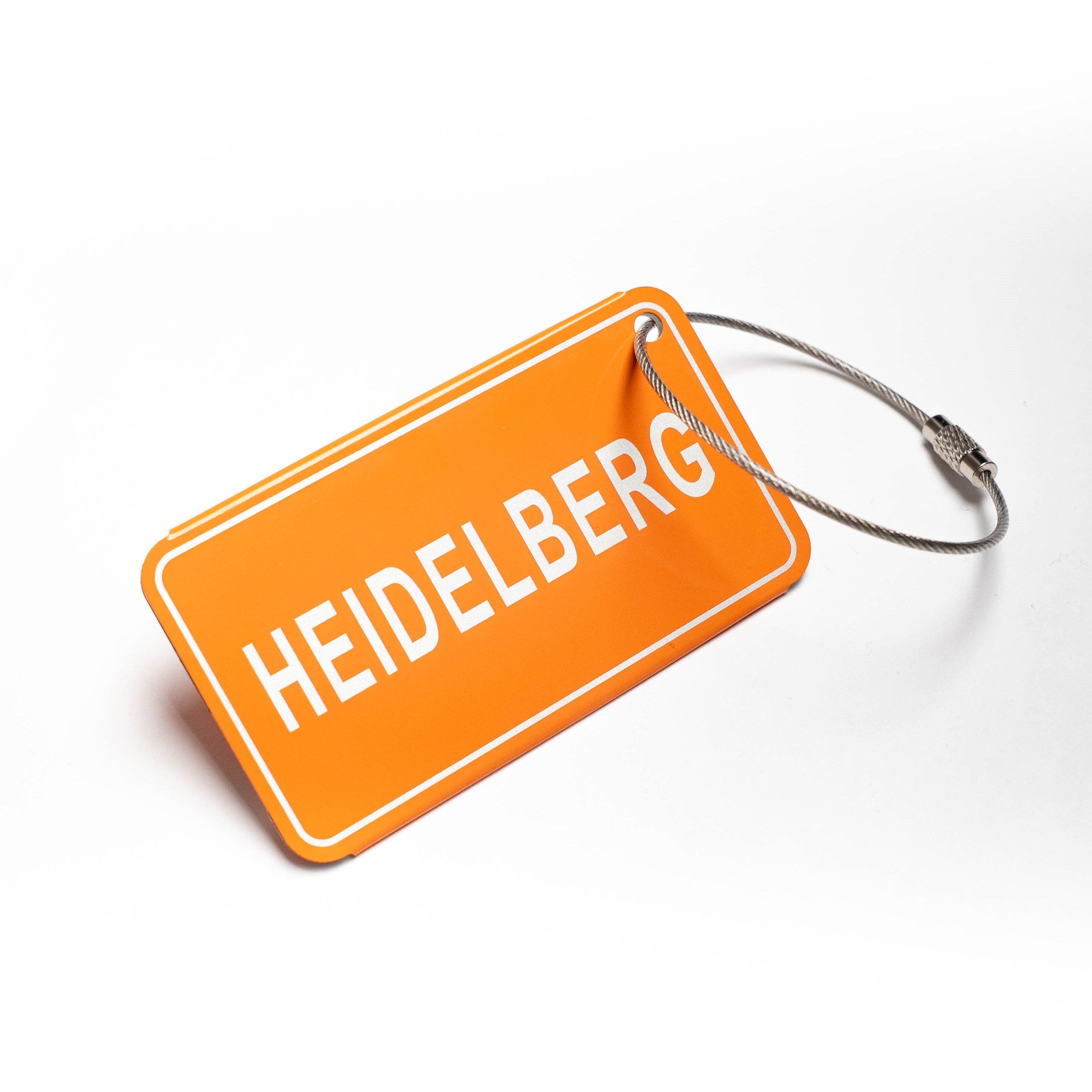 Kofferanhänger mit Heidelberg Motiv – Deutschland Souvenir