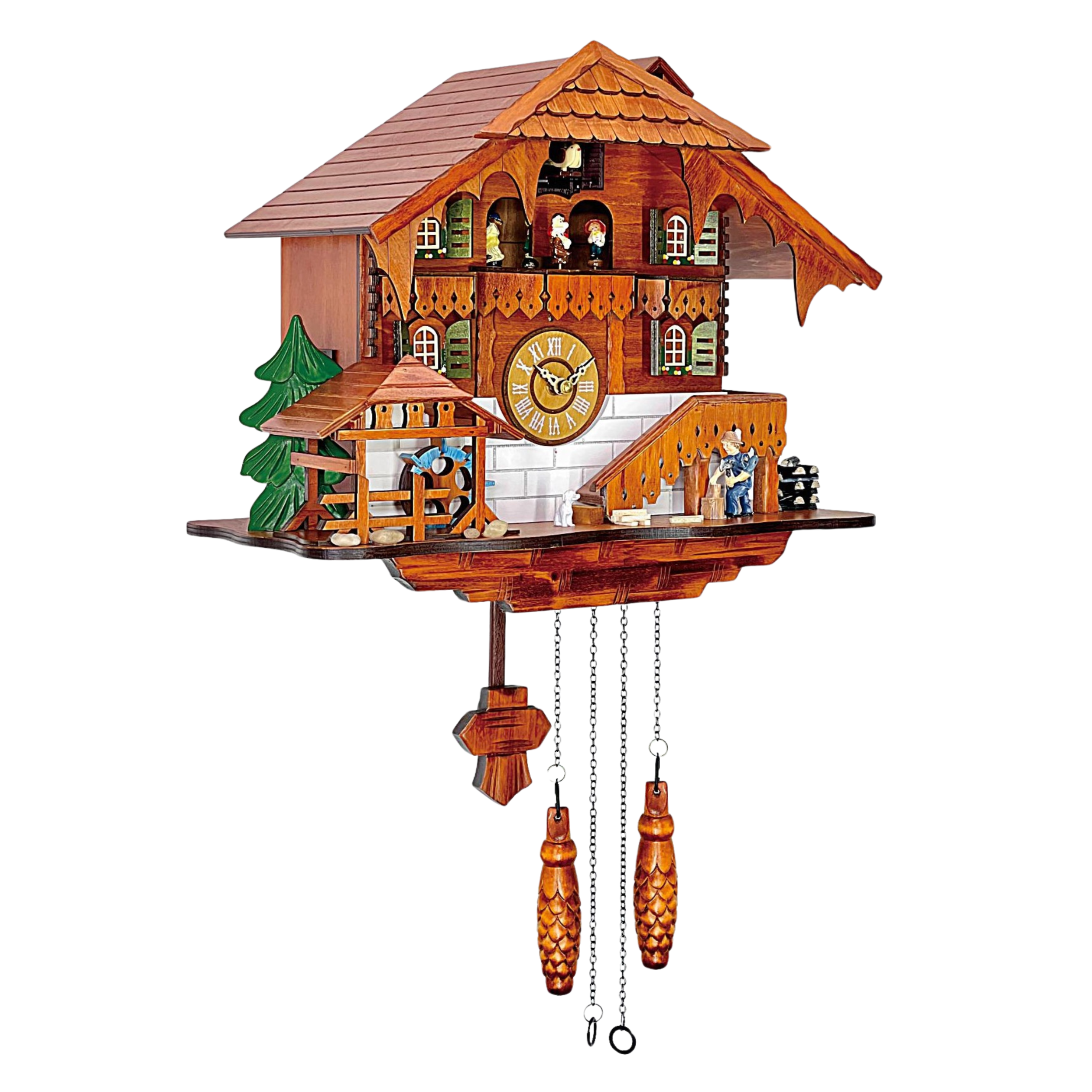 Kuckucksuhr Holzfäller – Deutschland Souvenir