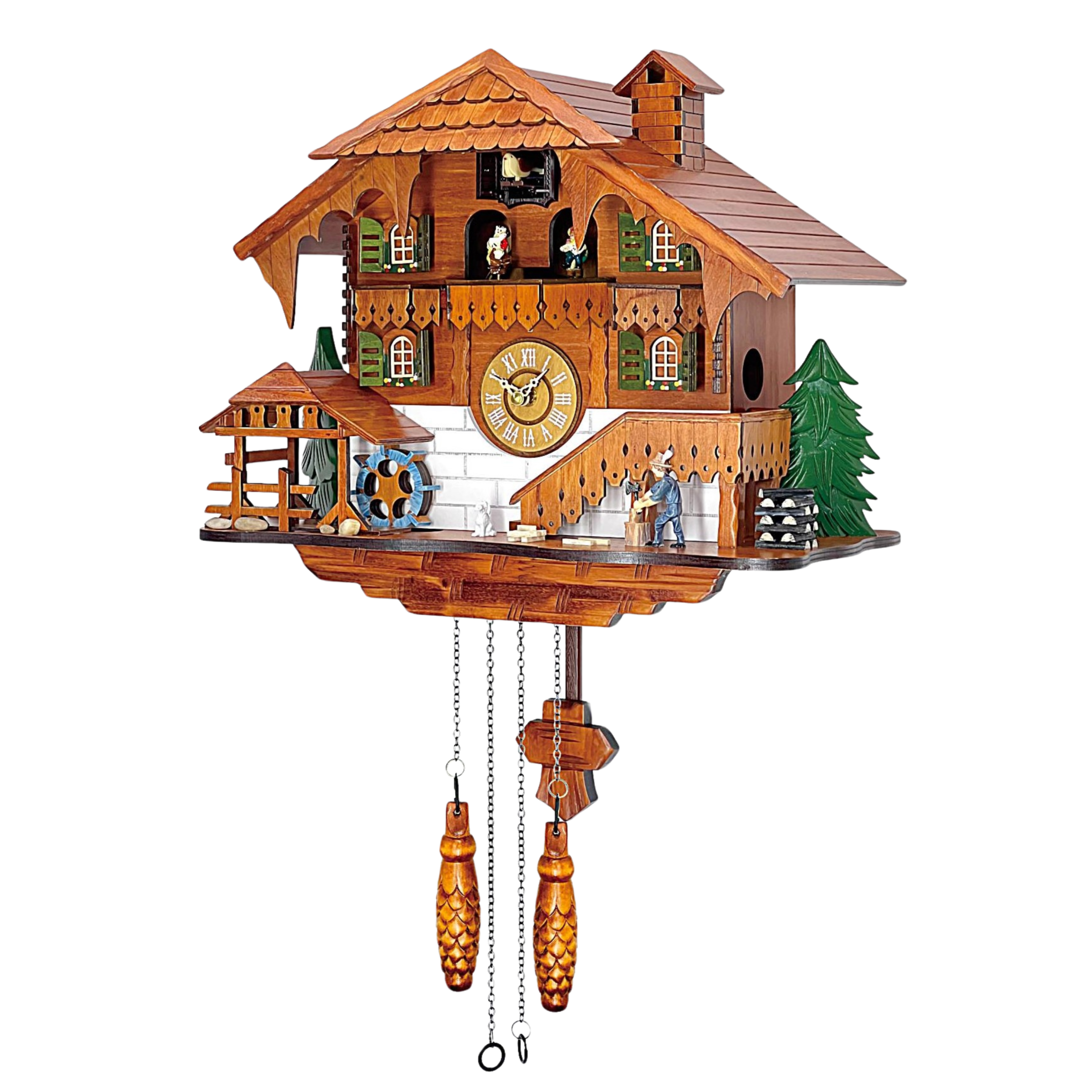 Kuckucksuhr Holzfäller – Deutschland Souvenir