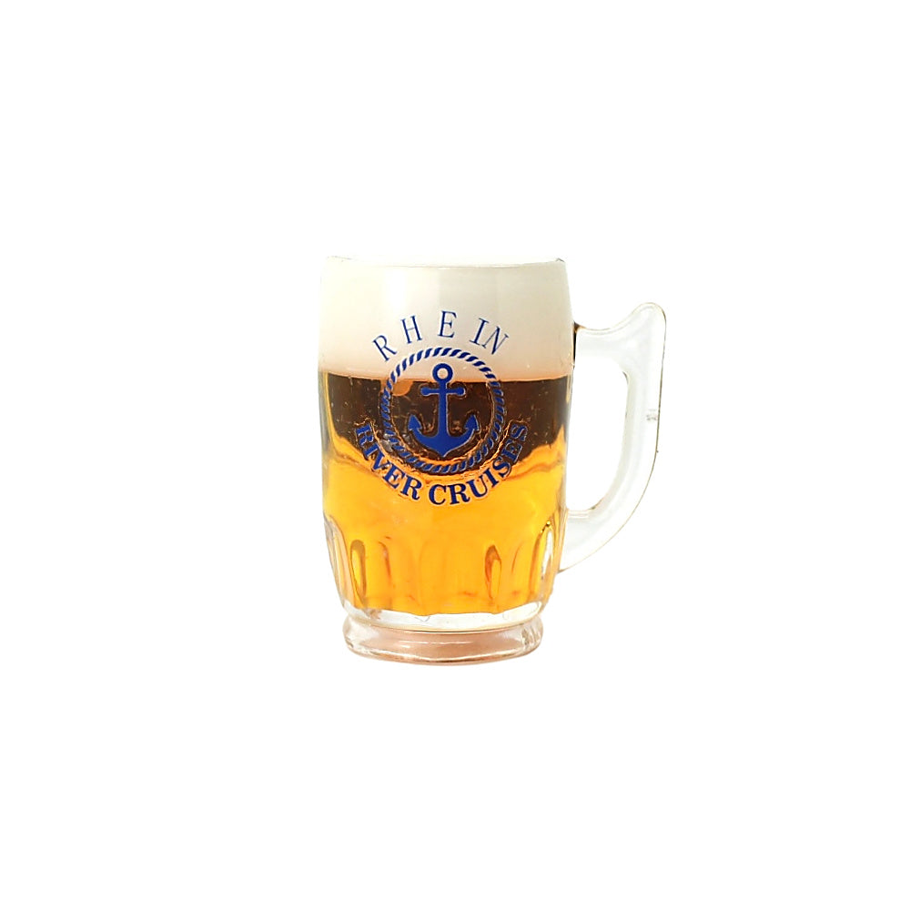Amend Souvenir Bierglas-Magnet mit Rhein-Motiv – Deutschland Souvenir