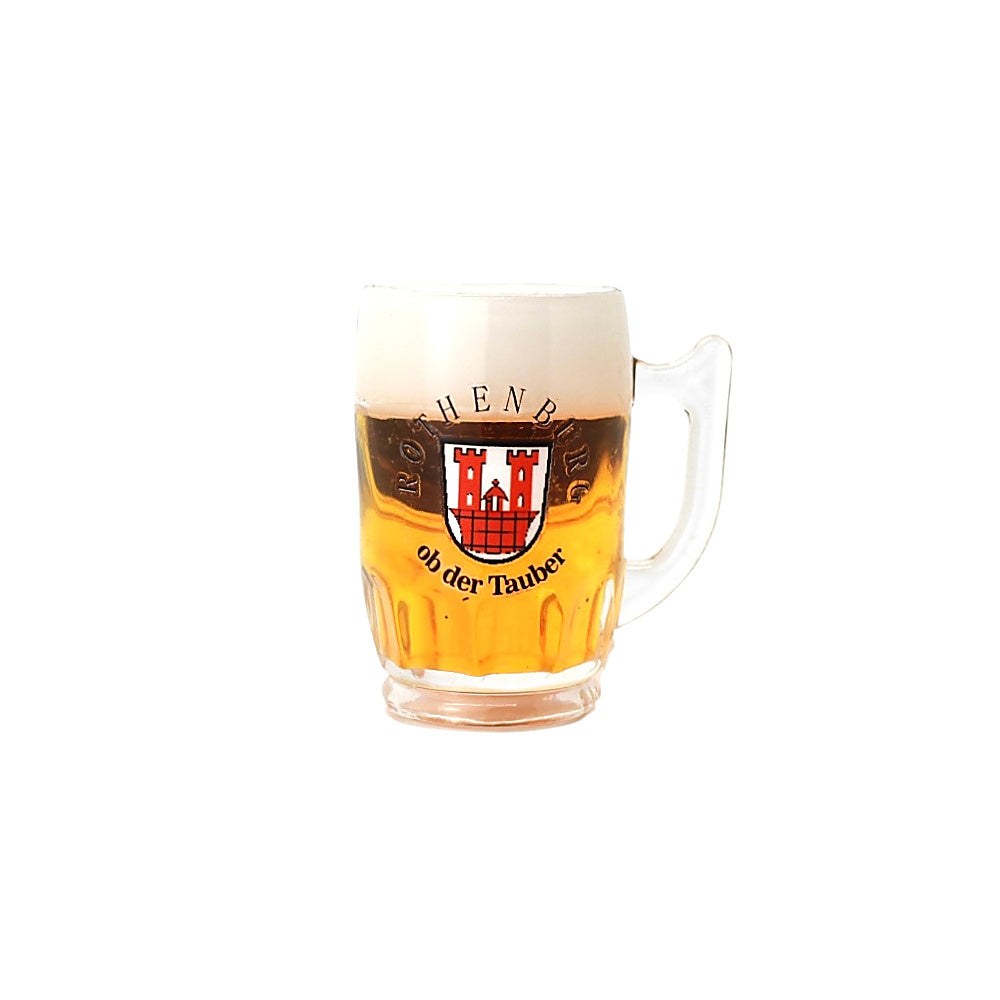 Amend Souvenir Bierglas-Magnet mit Rothenburg-Motiv – Deutschland Souvenir