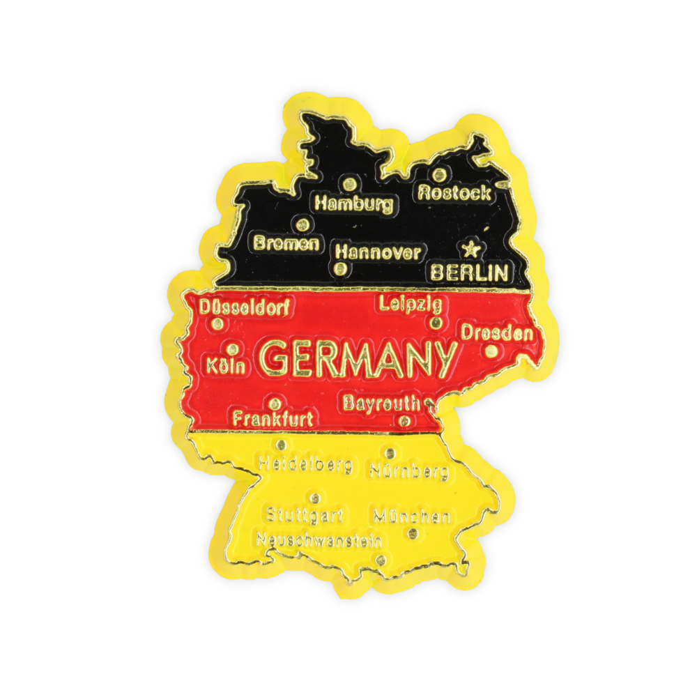 Amend Souvenir Magnet mit Deutschland-Karte Design, klein – Deutschland Souvenir