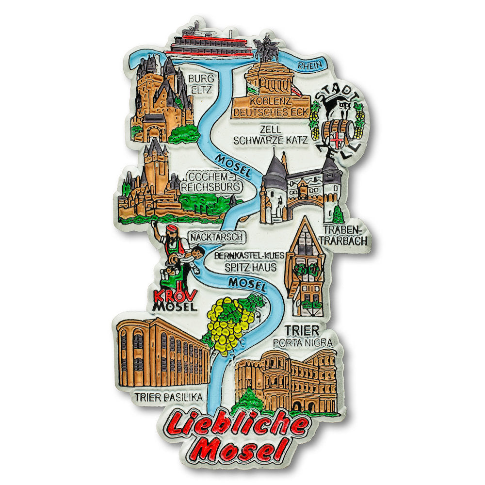Amend Souvenir Magnet Mosel – Deutschland Souvenir
