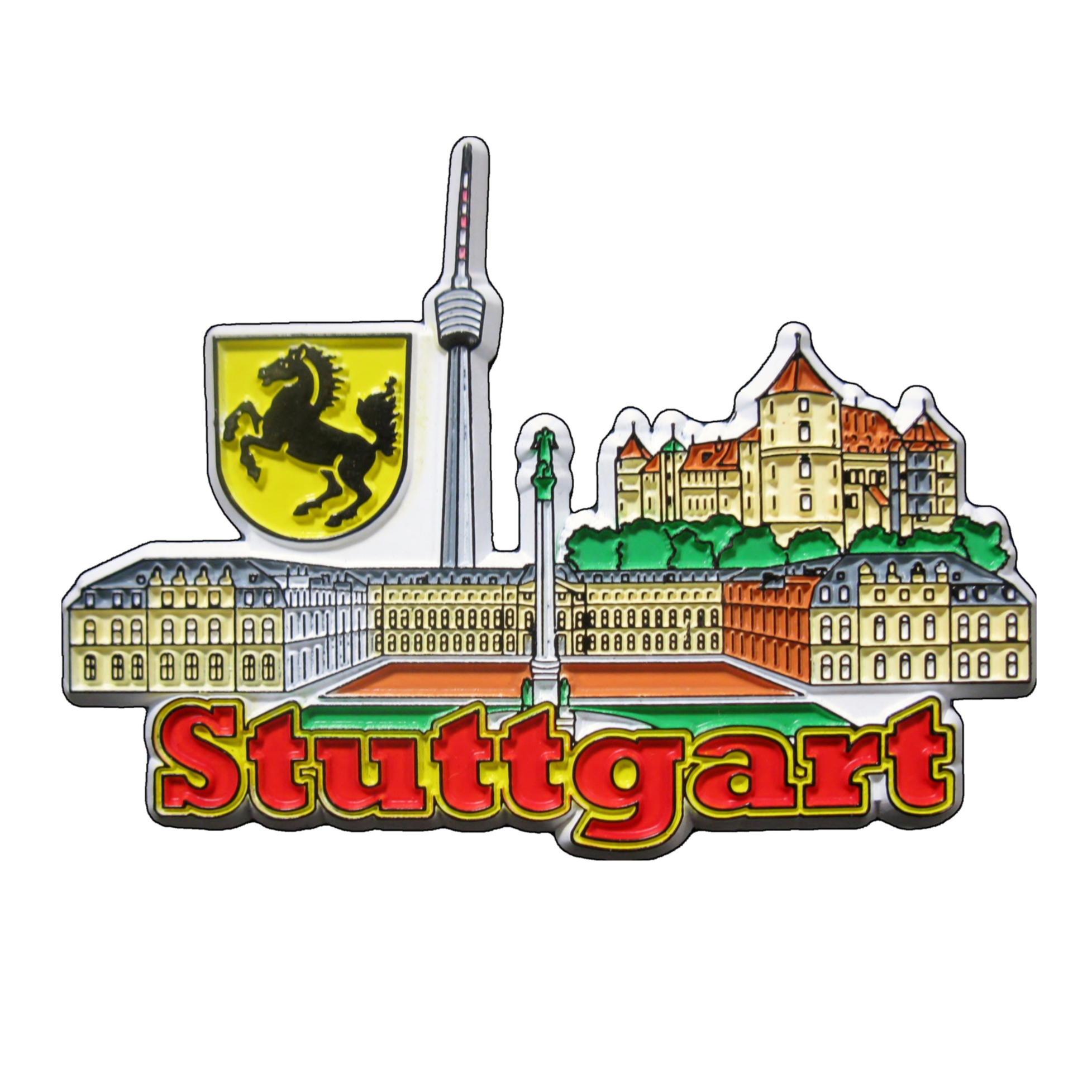 Amend Souvenir Magnet Stuttgart – Deutschland Souvenir