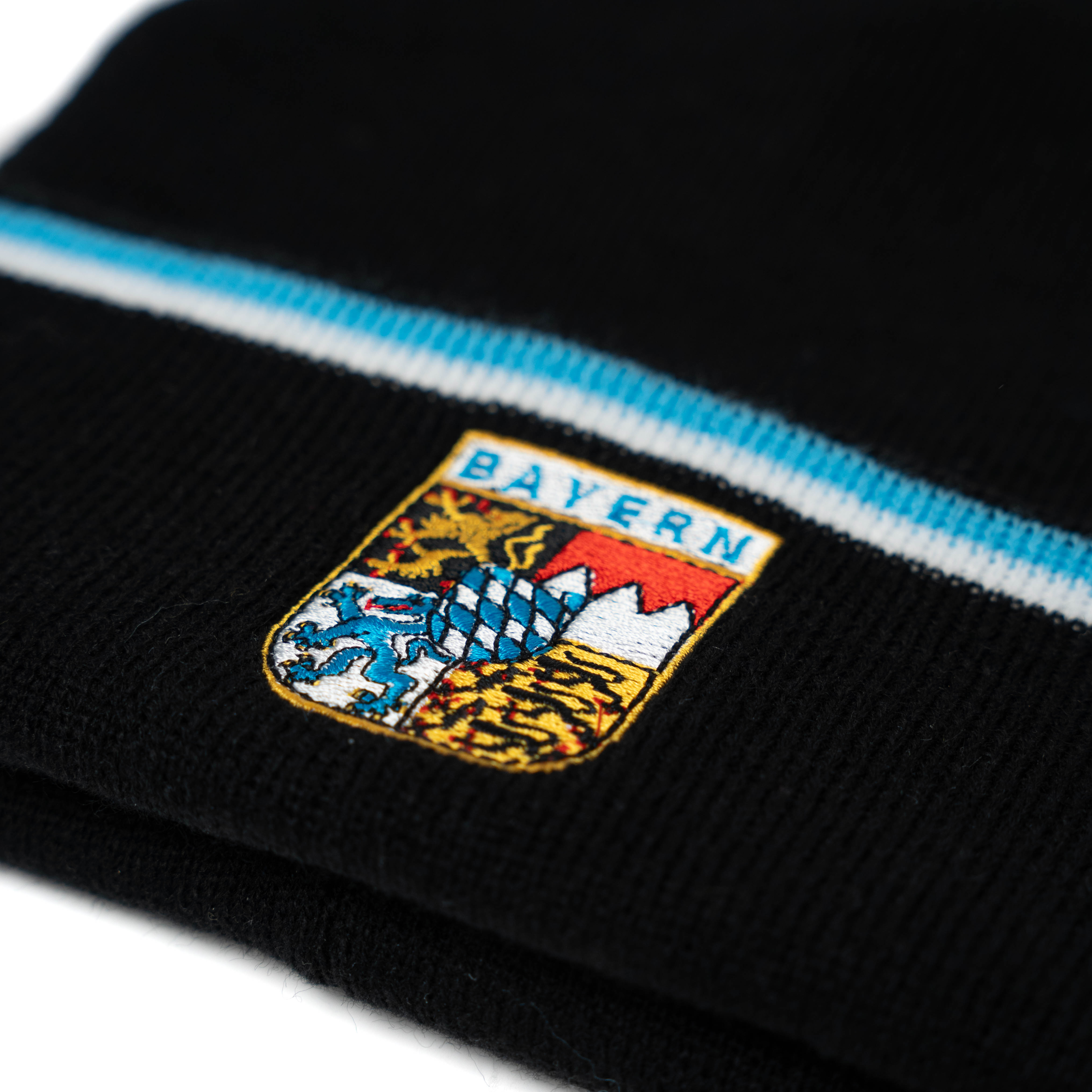 Amend Souvenir Schwarze Mütze mit dem Bayern Wappen als Motiv - Deutschland Souvenir