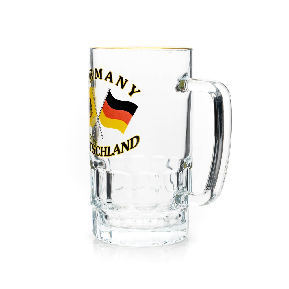 Partyseidel 0,4 l mit Deutschland-Flaggen-Design – Bierglas Deutschland Souvenir