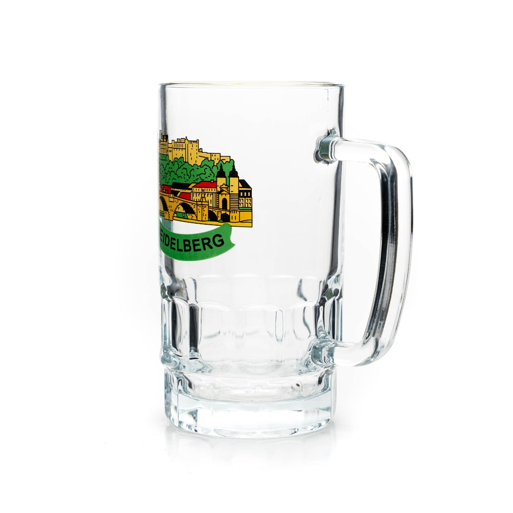 Partyseidel 0,4 l mit Heidelberg-Design – Bierglas Deutschland Souvenir