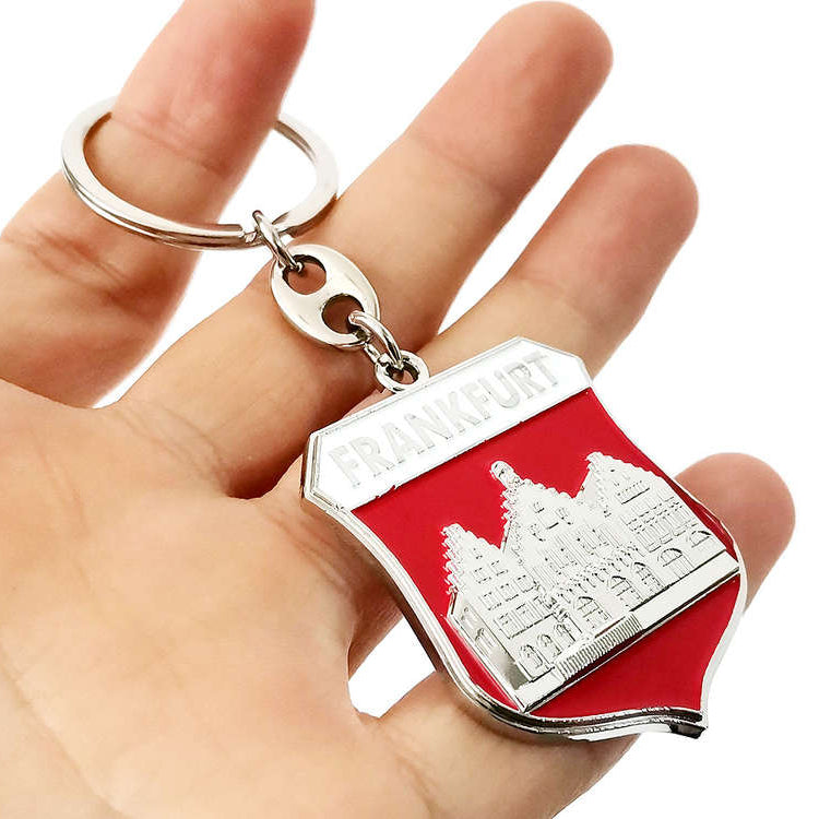 Schlüsselkette Frankfurt Römer – Deutschland Souvenir