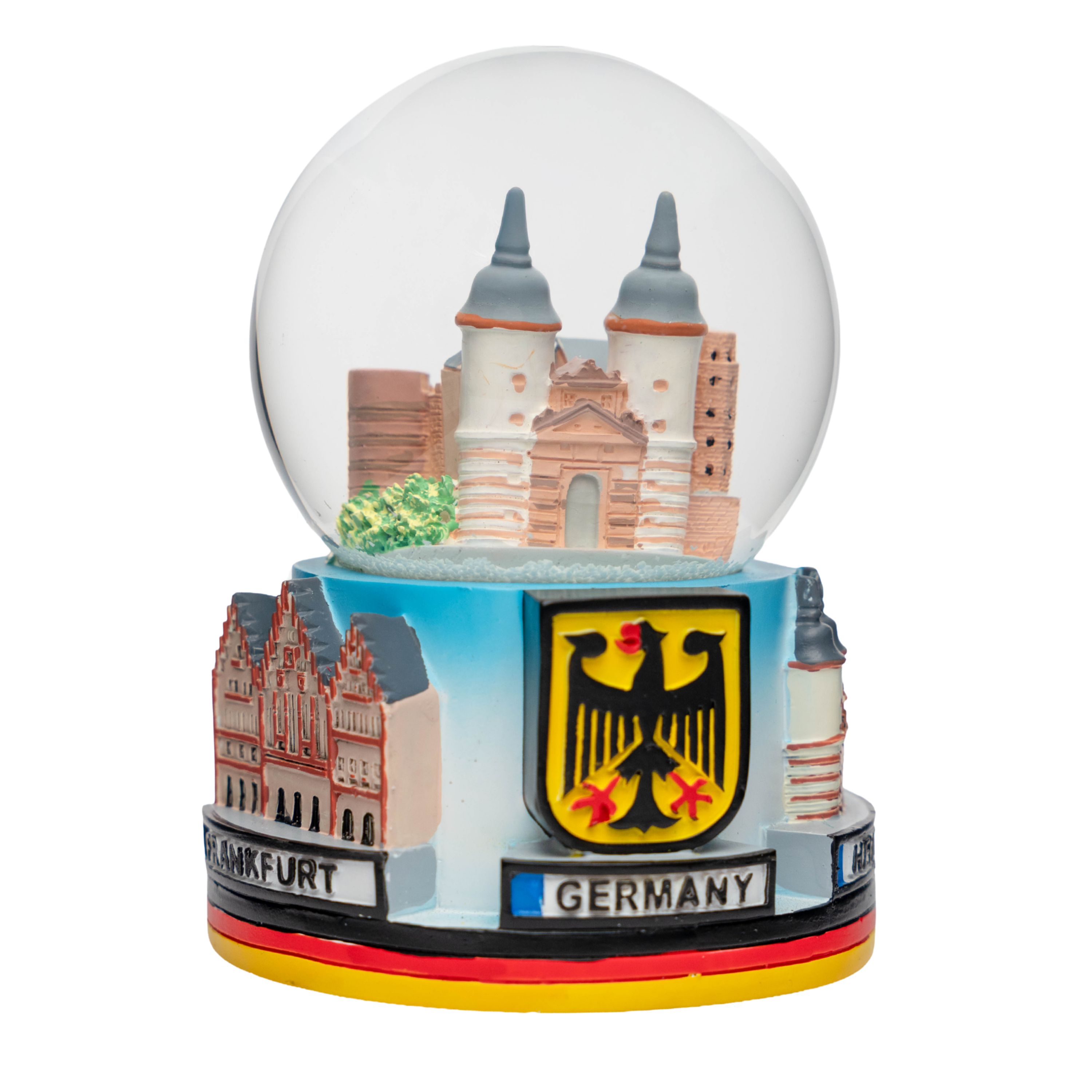 Schneekugel groß (90 mm) – Deutschland Souvenir