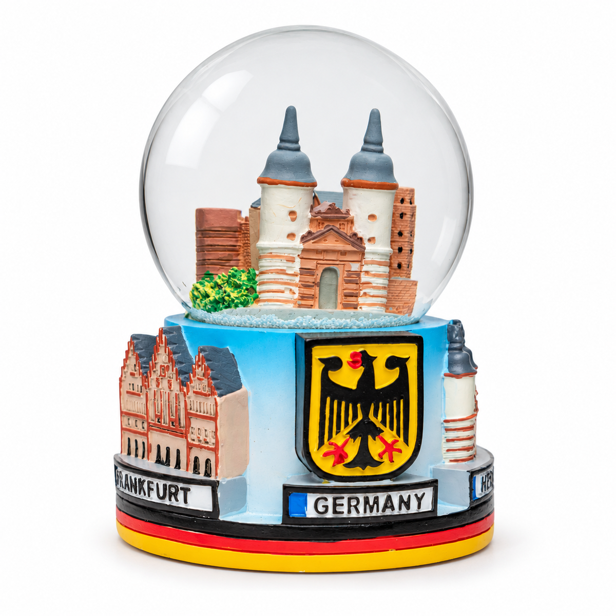 Amend Souvenir Schneekugel groß (90 mm) – Deutschland Souvenir