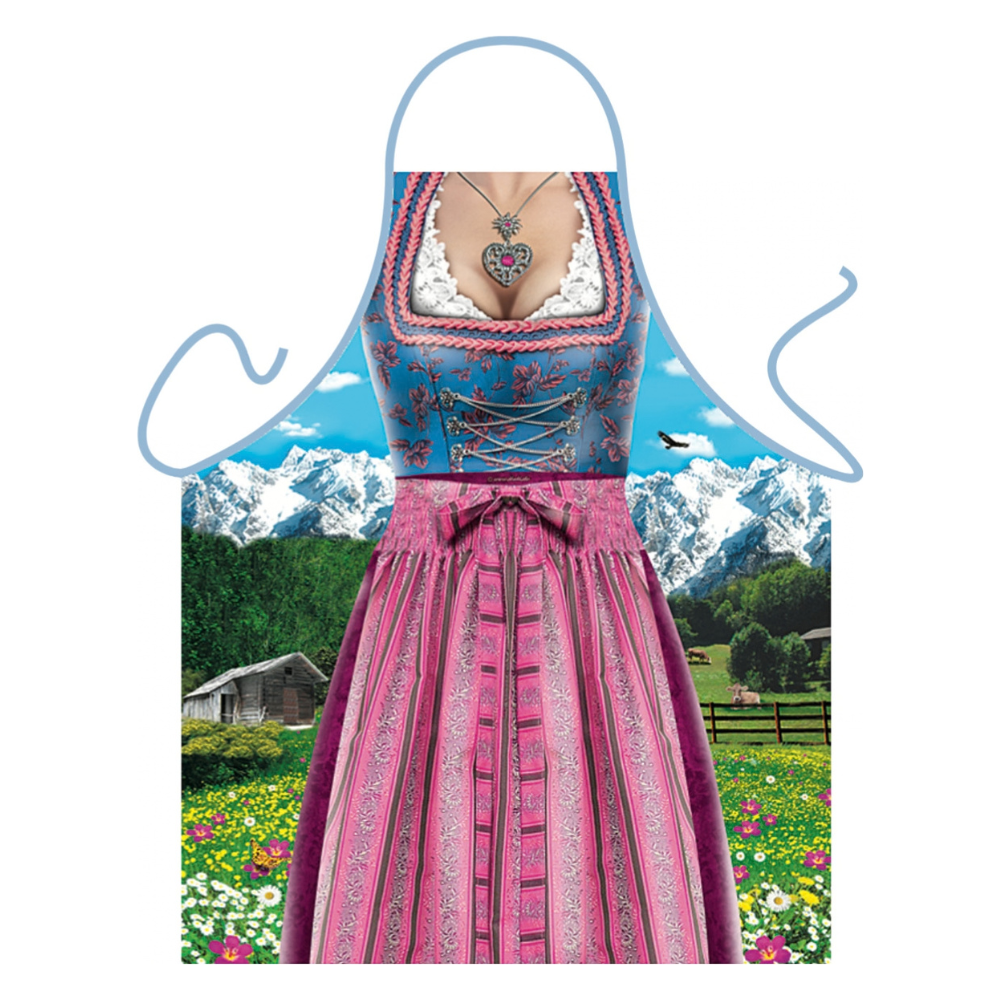 Schürze Dirndl Schürze im Dirndl-Design – Deutschland Souvenir