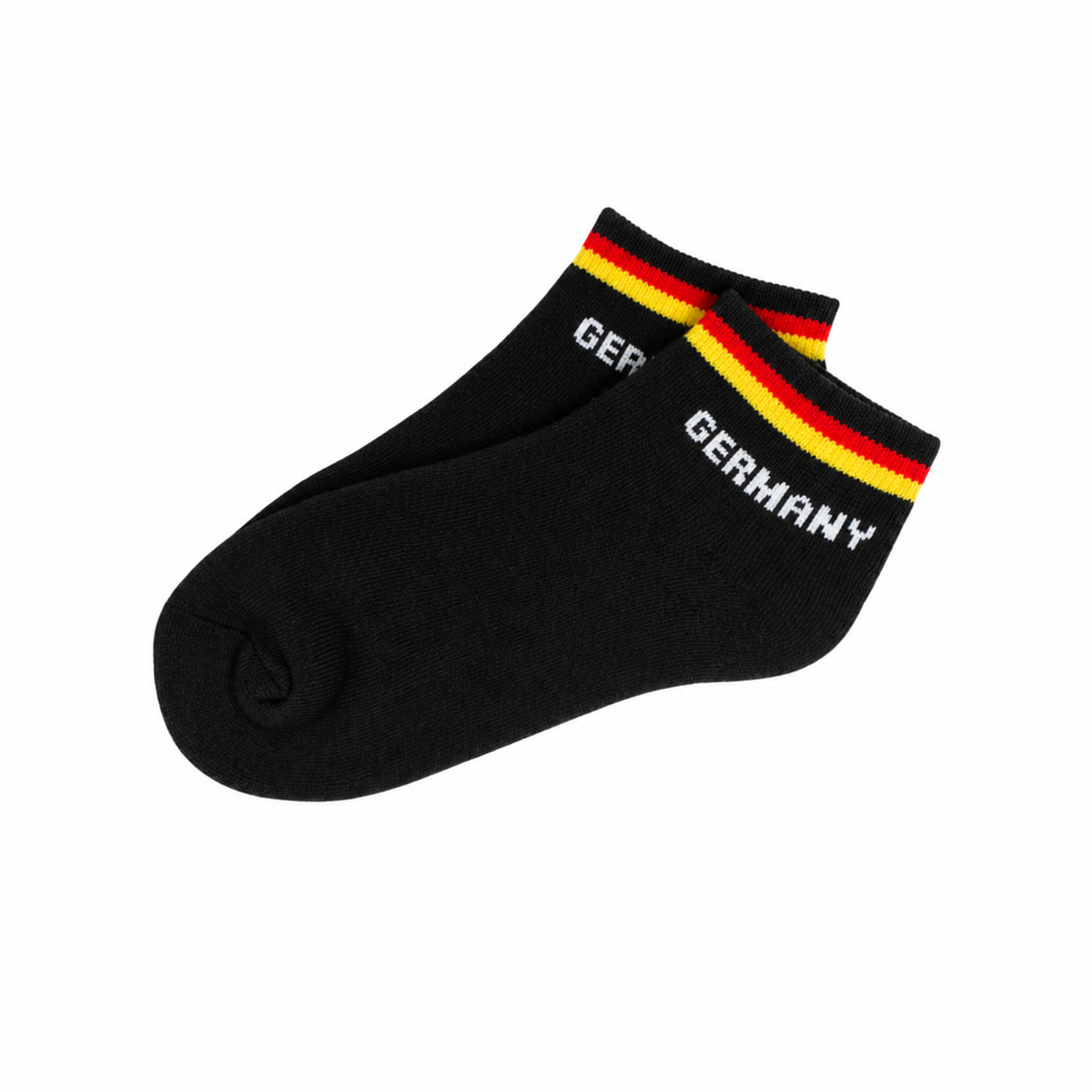 Socken Germany schwarz Schwarze Socken mit Deutschland-Design – Deutschland Souvenir – Hauptansicht