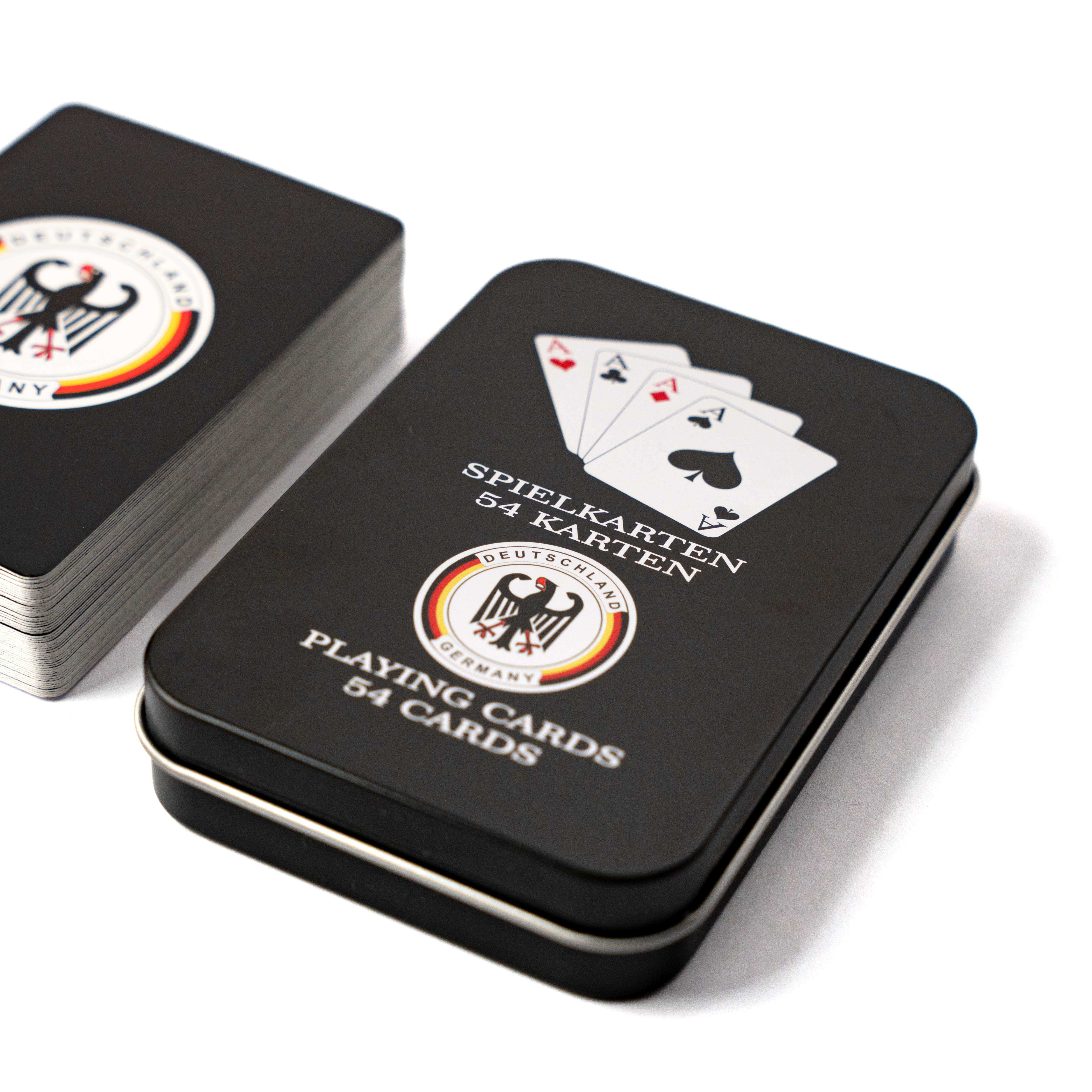 Amend Souvenir Schwarze Spielkarten mit Deutschland-Motiv - Deutschland Souvenir