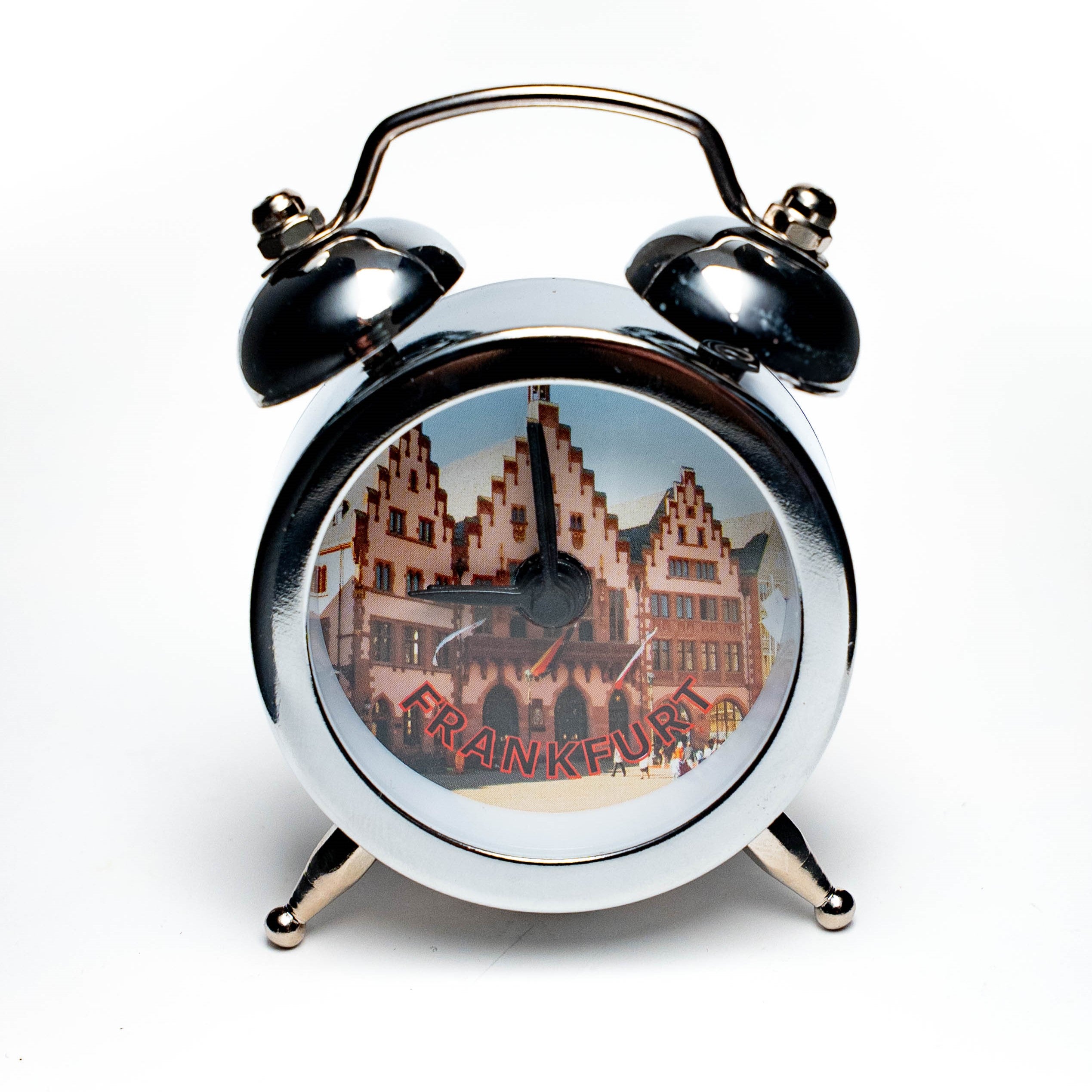 Amend Souvenir Mini-Wecker mit Frankfurt-Motiv – Deutschland Souvenir